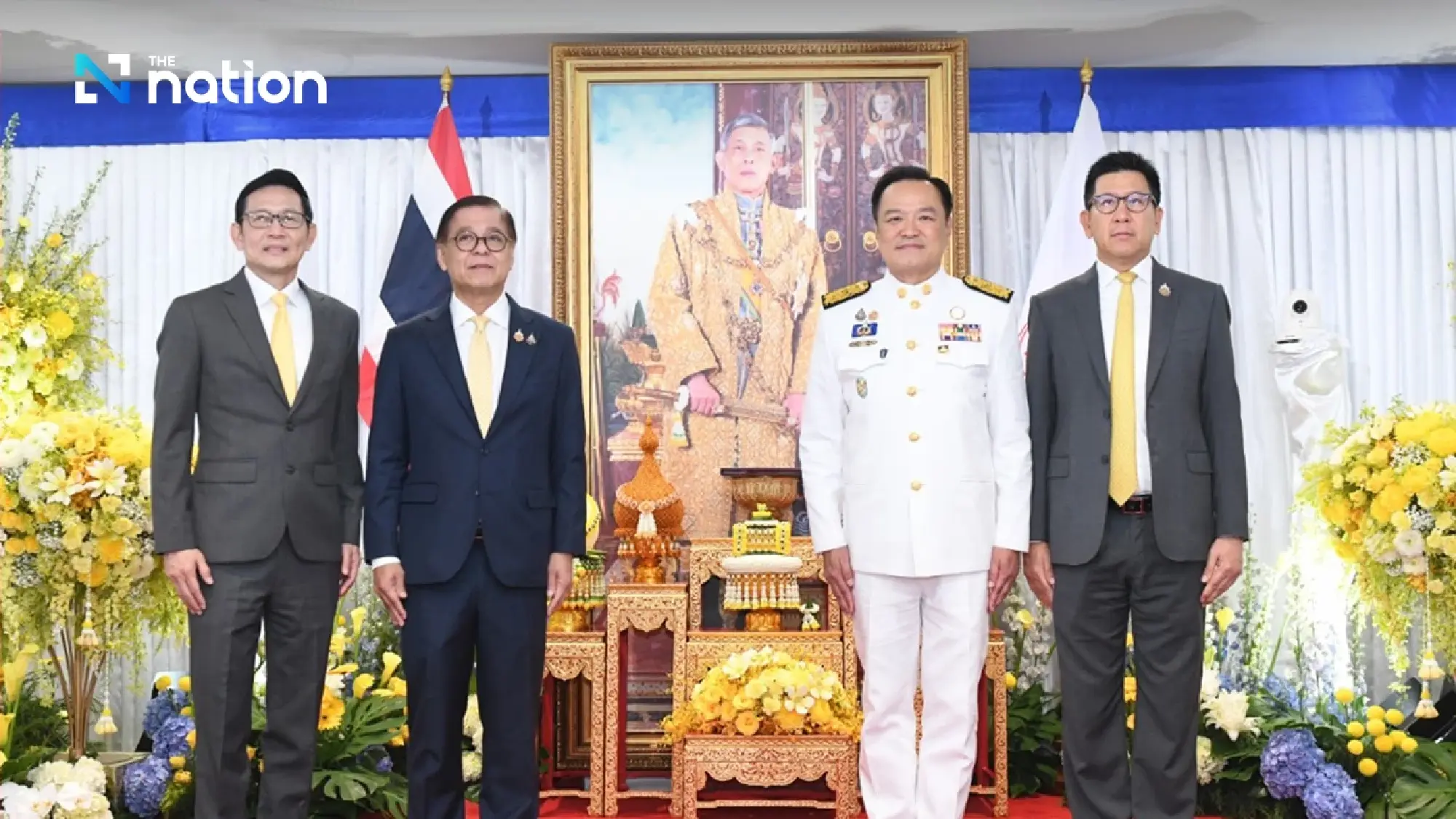 King endorses Anutin’s cabinet appointments