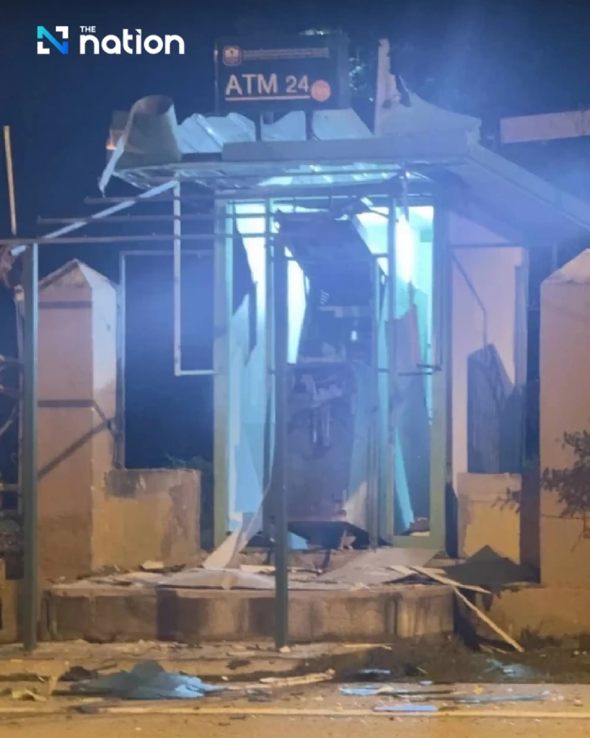 Series of bomb attacks hit Narathiwat, injuring two and damaging vehicles