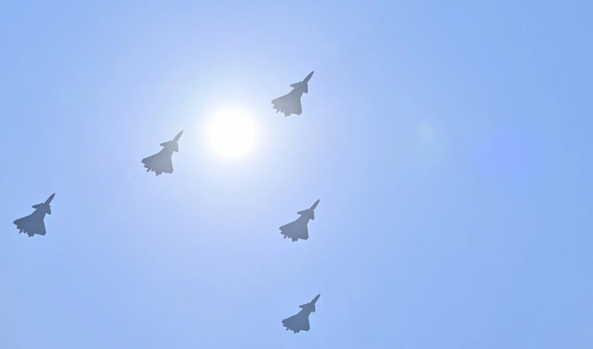 All types of fifth-generation combat planes displayed at V-Day parade