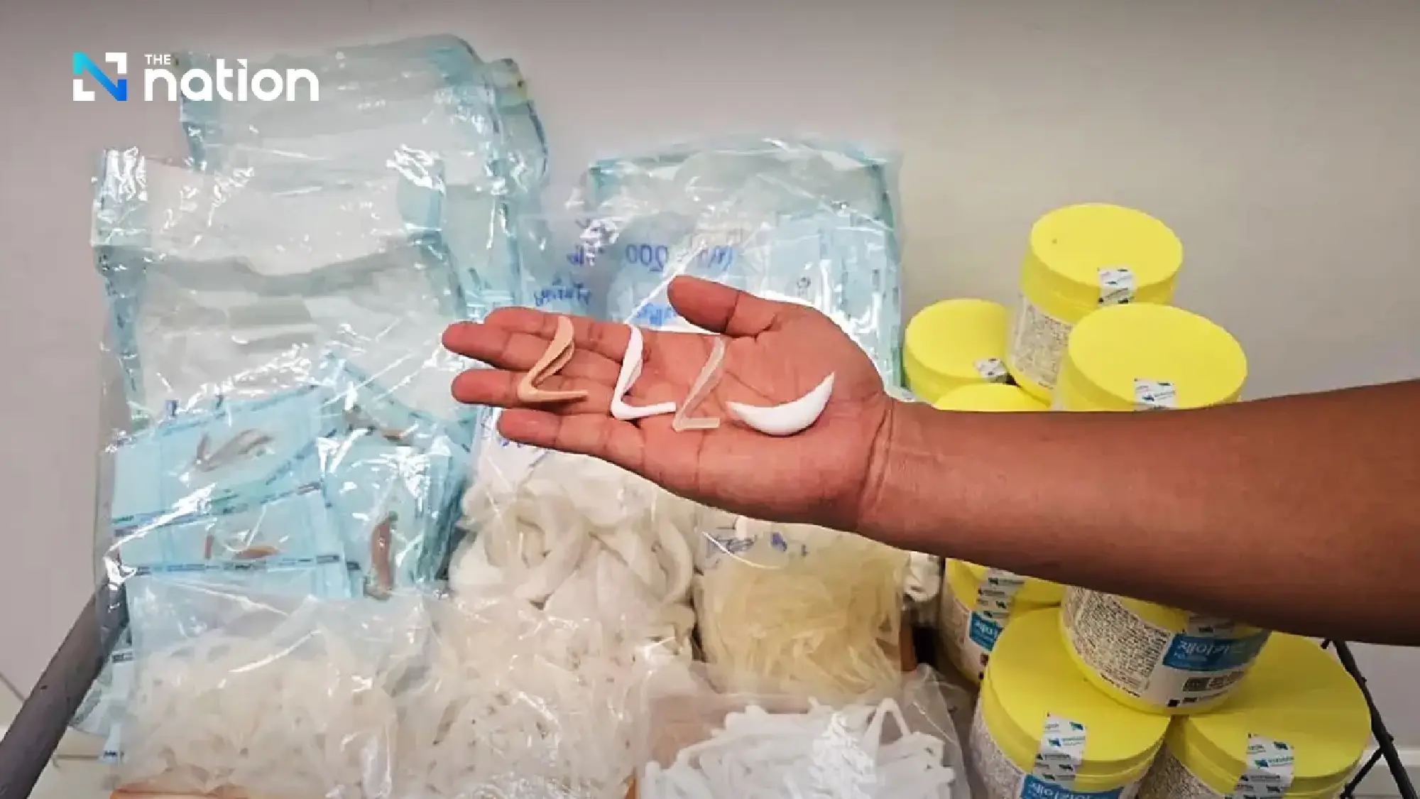 Police, FDA officers seize silicone chin, nose implants and unlicensed medicine