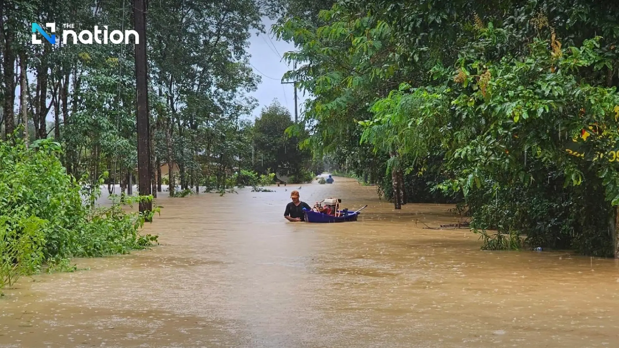 DDPM issues flood warning to residents of Khao Saming district, Trat