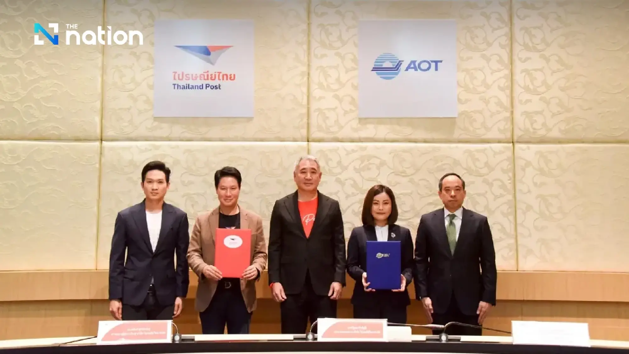AOT, Thailand Post join hands to develop logistics management platform for Suvarnabhumi