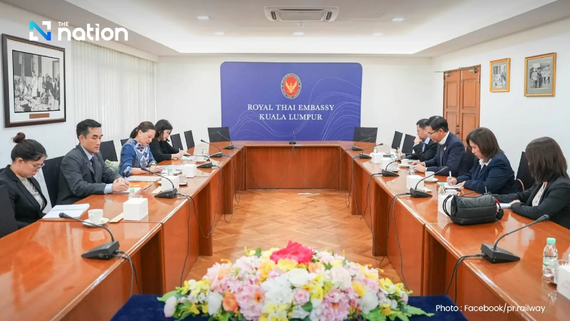 SRT meets Thai Ambassador to boost Thai-Malaysian railway cooperation