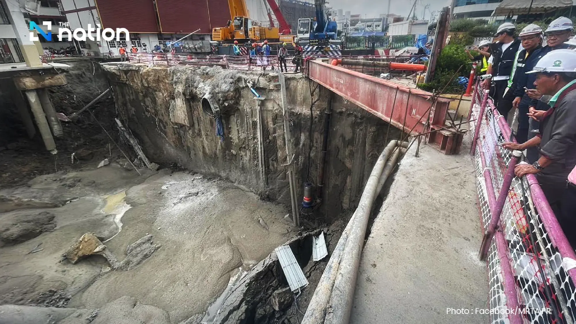 Samsen Road sinkhole repair delayed after new cavity discovered