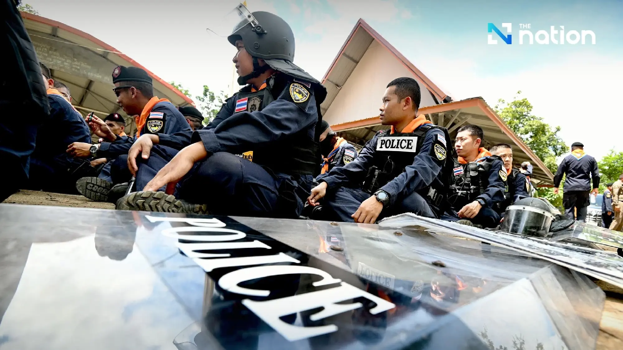 Provincial Police Bureau 2 deploys two more companies of police to handle Cambodian protesters
