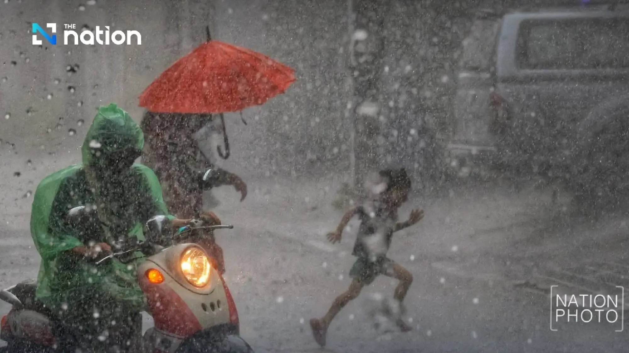 Tropical storm Tapah intensifies, strengthening southwest monsoon over Thailand