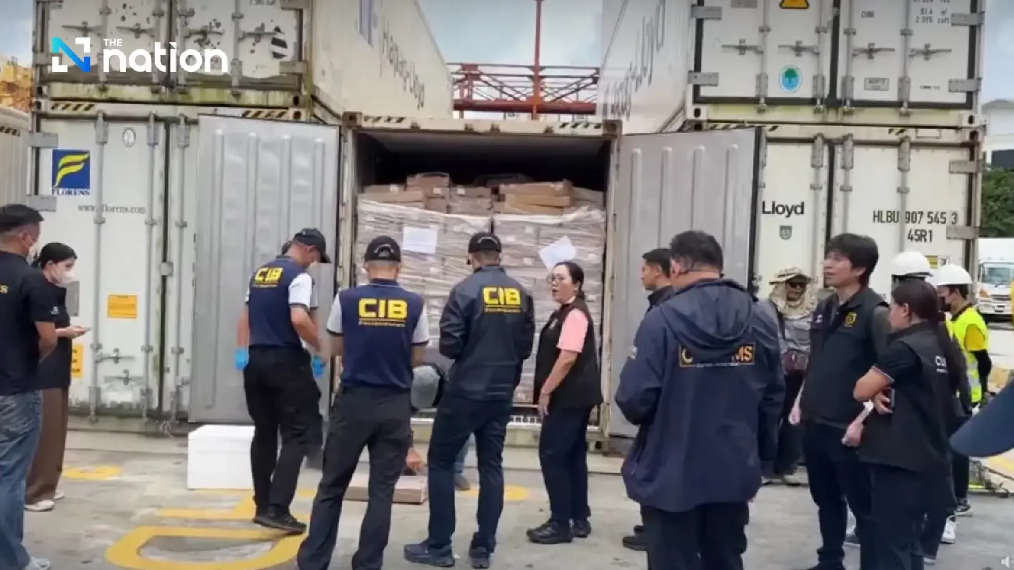 230 tonnes of smuggled frozen chicken legs seized from Bangkok port