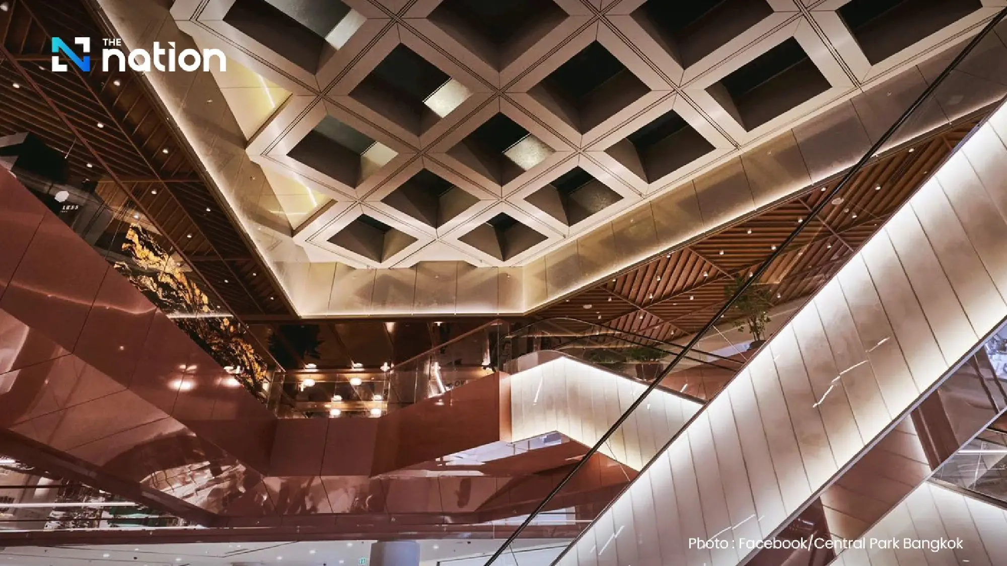 Escalators become viral attraction at Central Park Bangkok