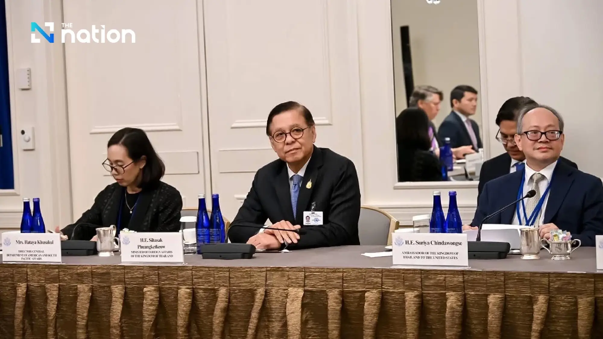 Thai FM joins four-party talks on border tensions at UNGA sidelines