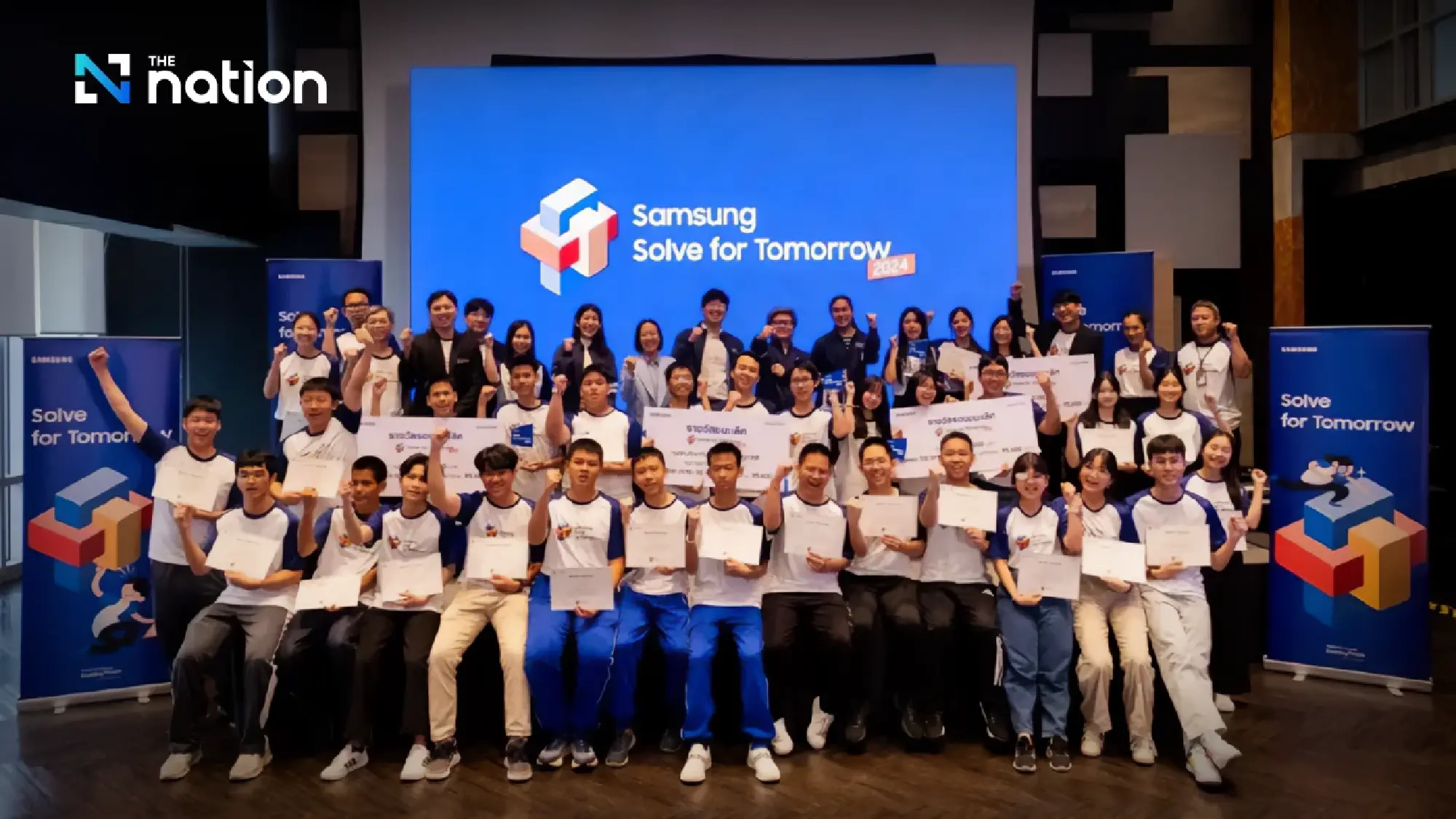 Rayong students develop AI system to protect communities from wild elephant incursions