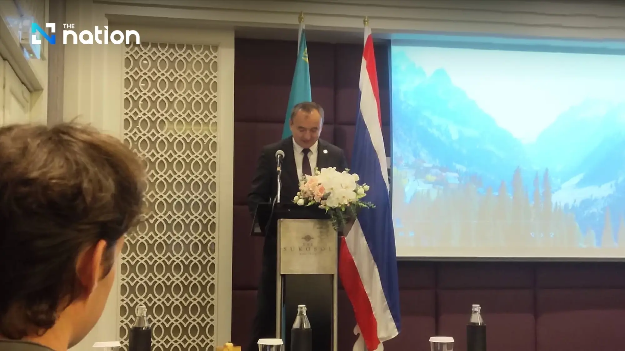 Zhandos Ryskulov, counsellor at the Kazakh Embassy in Thailand