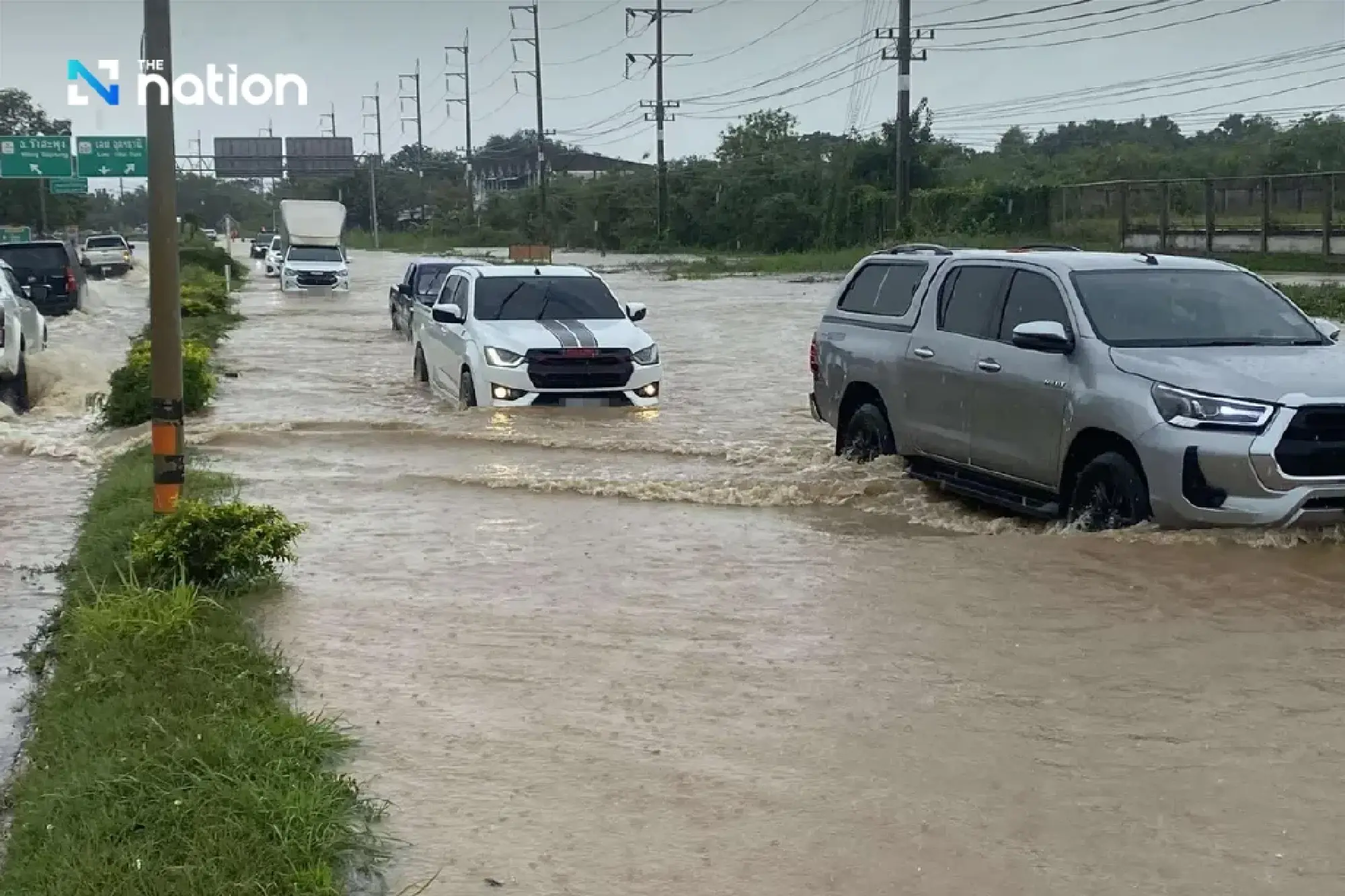 Four Loei villages hit by run-offs and flash floods following heavy rains