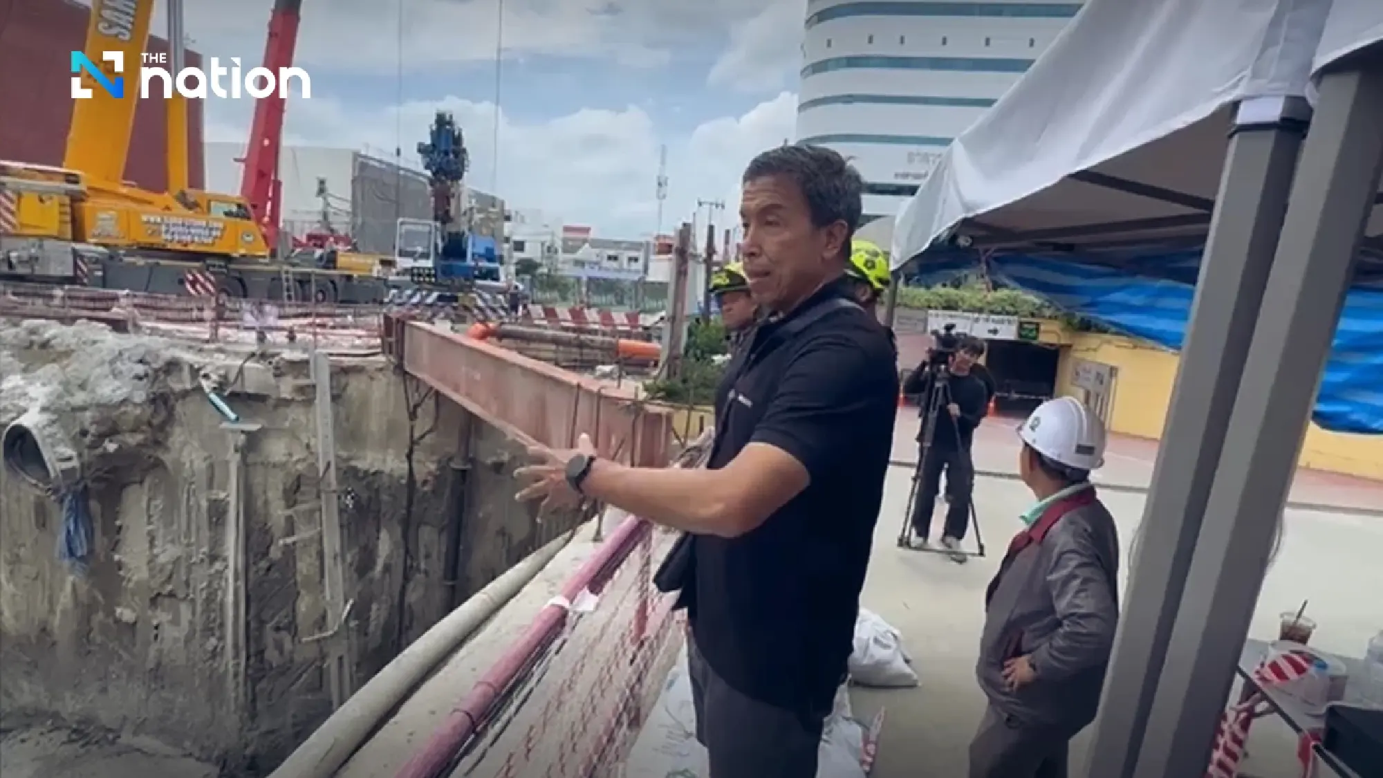 Chadchart assures measures in place to deal with rains at Vajira sinkhole