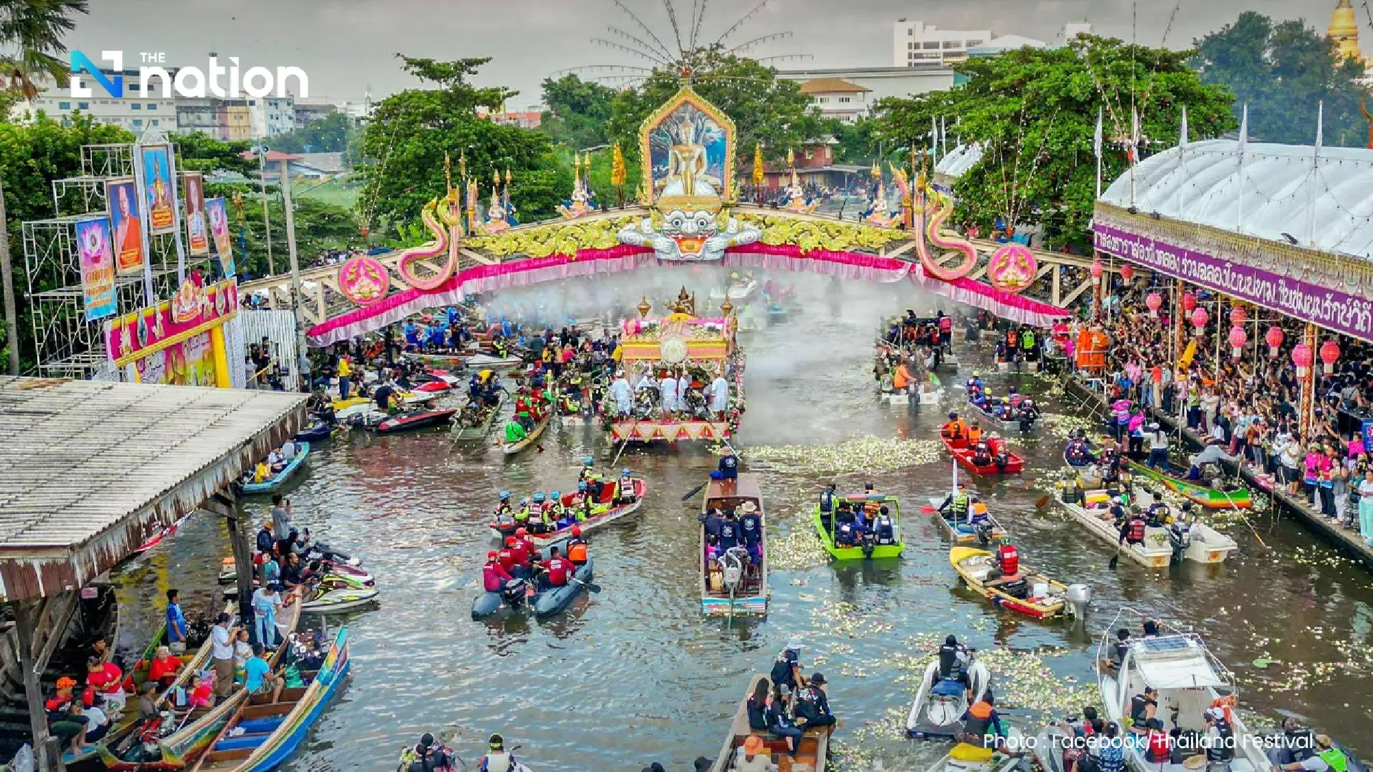 Rap Bua festival in Samut Prakan – a timeless charm of water and devotion