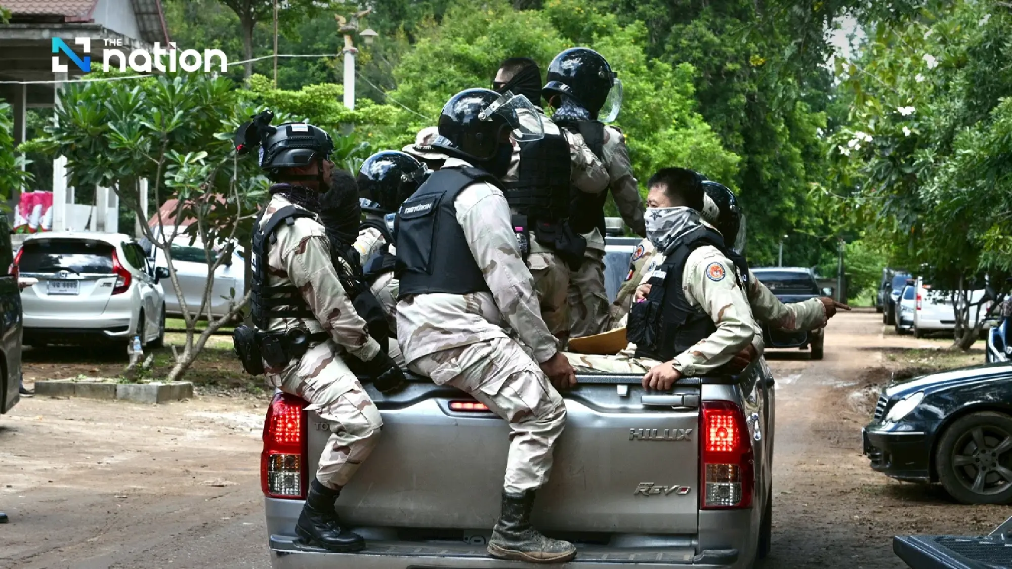Provincial Police Bureau 2 deploys two more companies of police to handle Cambodian protesters