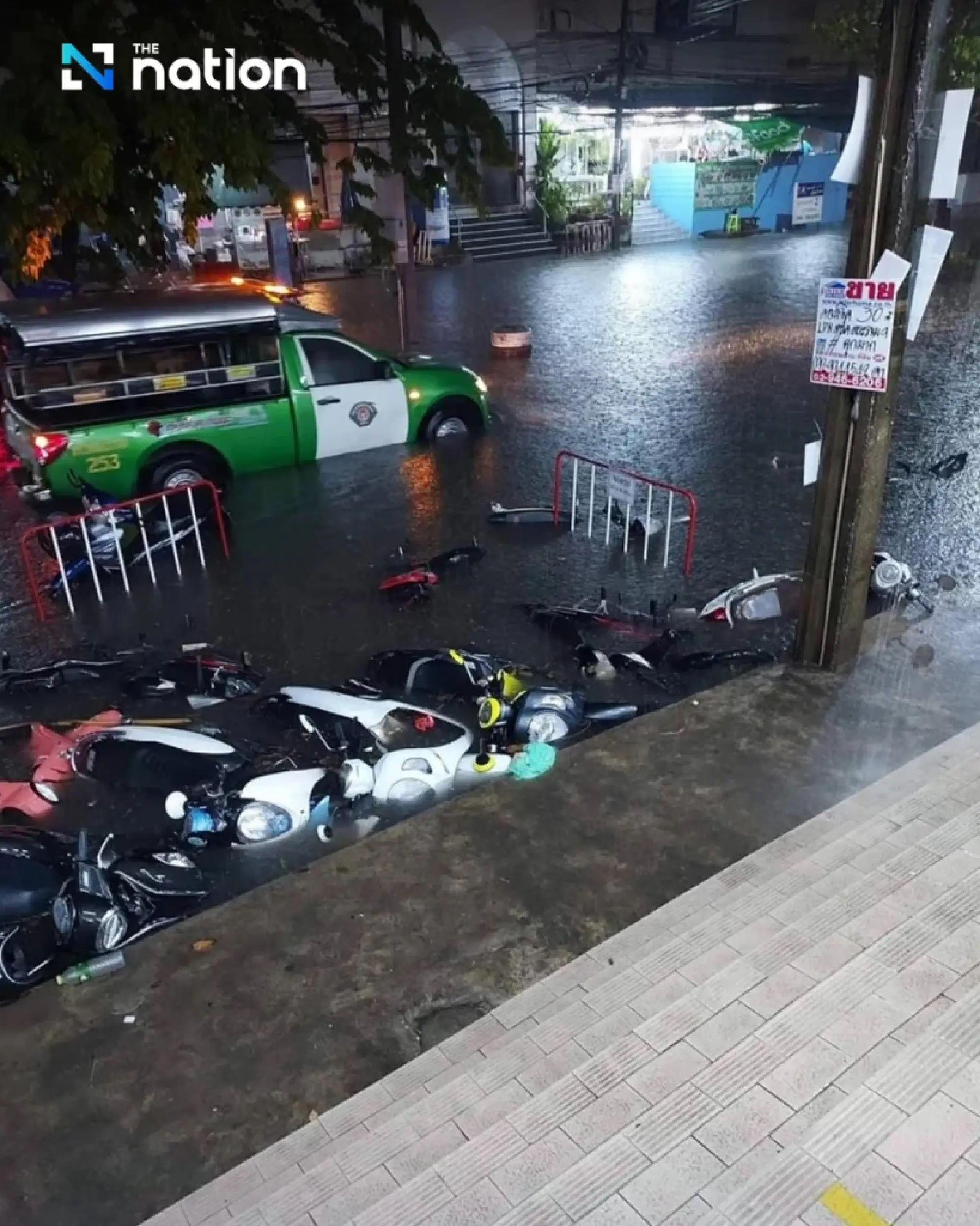 Heavy rain and rough seas forecast as monsoon persists; Bualoi downgraded over Laos