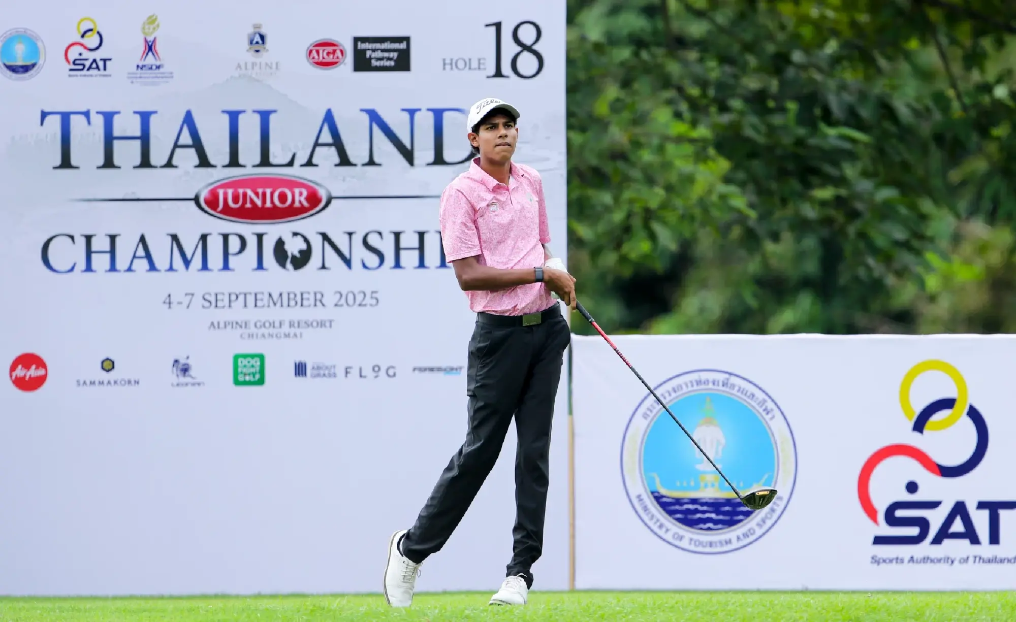 Kanhav, Xu Ningya lead into final round at Thailand Junior Championship
