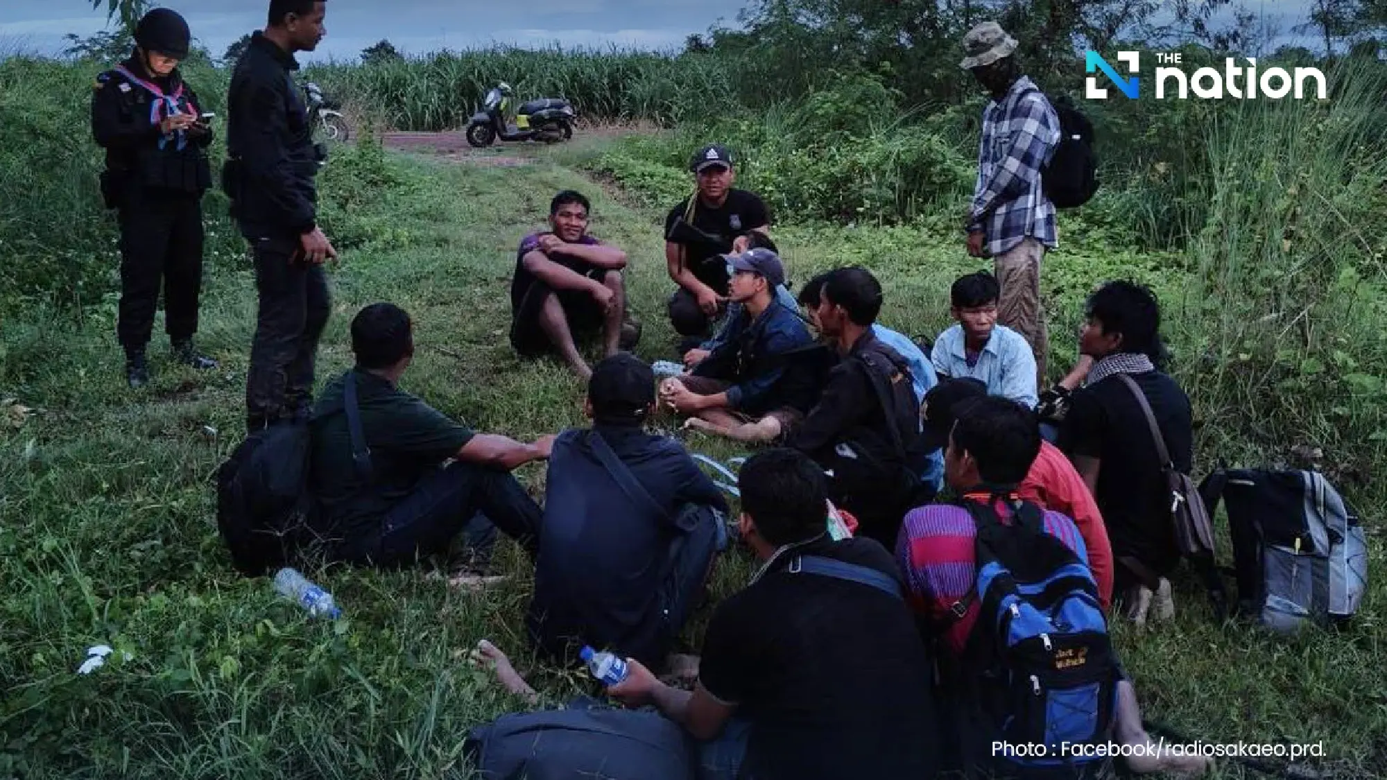 50 Cambodians rounded up sneaking across Sa Kaeo border