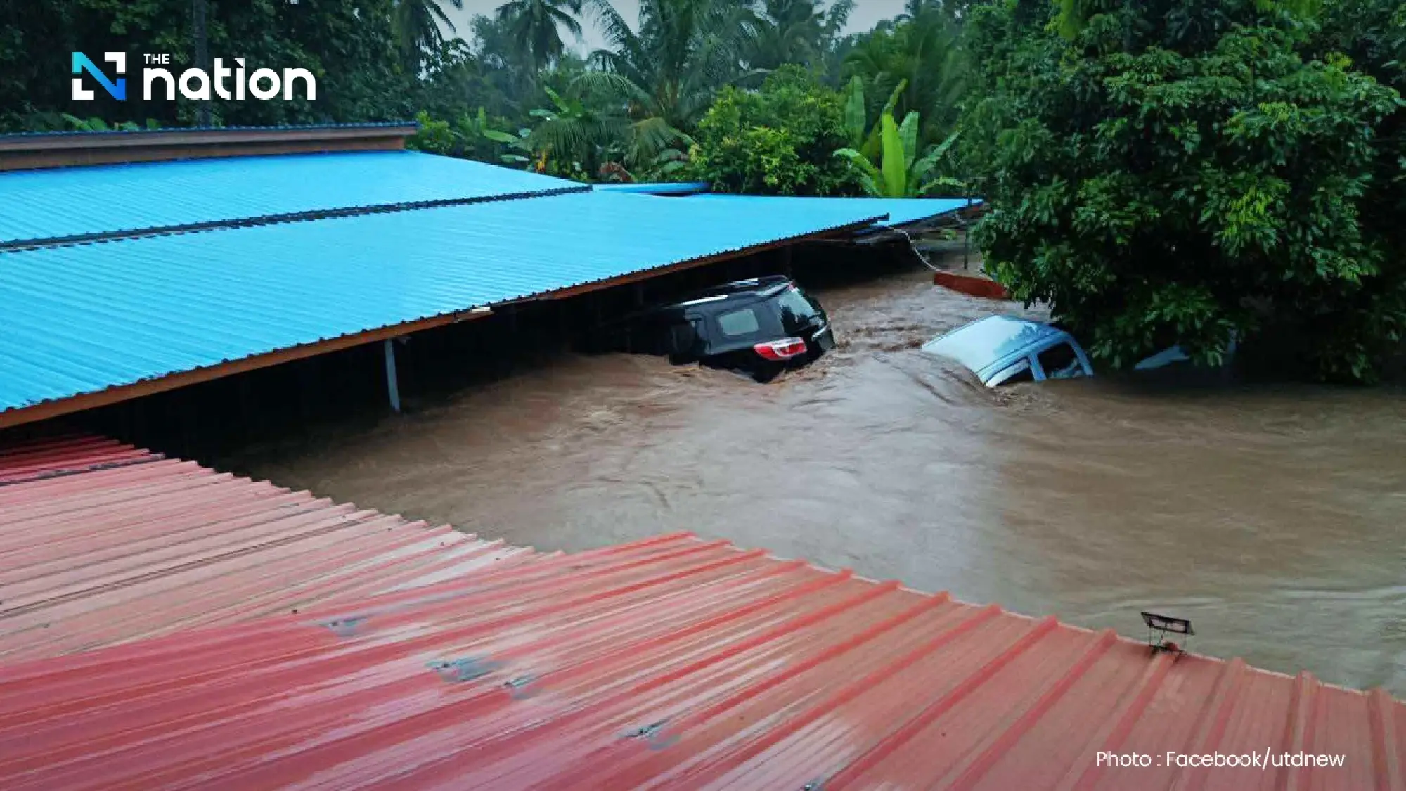 Uttaradit hit by worst floods in 80 years, single-storey homes submerged