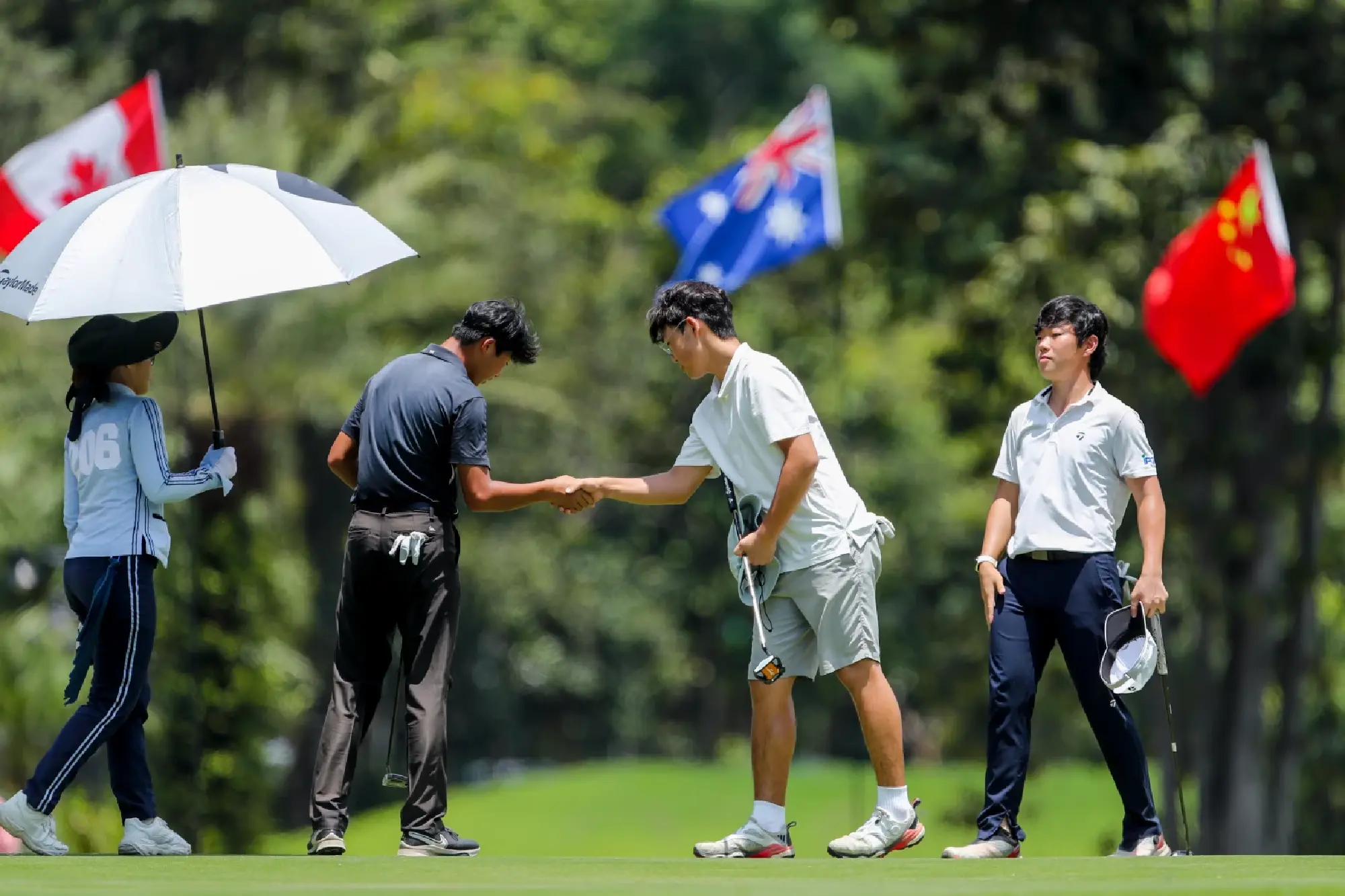 Junior golfers from 13 nations tee off in Thailand
