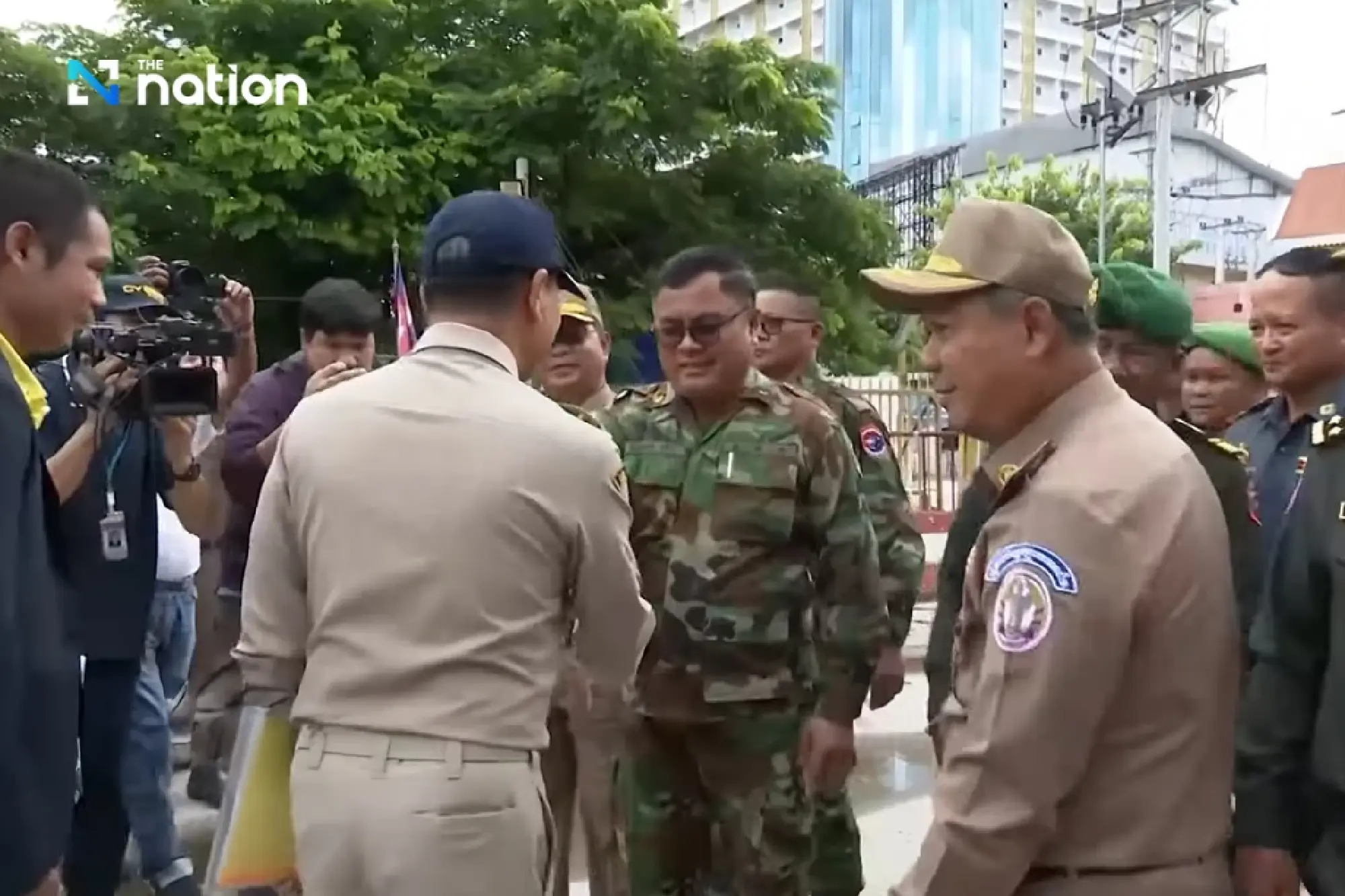 Sa Kaeo governor protests Cambodian civilians’ illegal actions on Thai territory