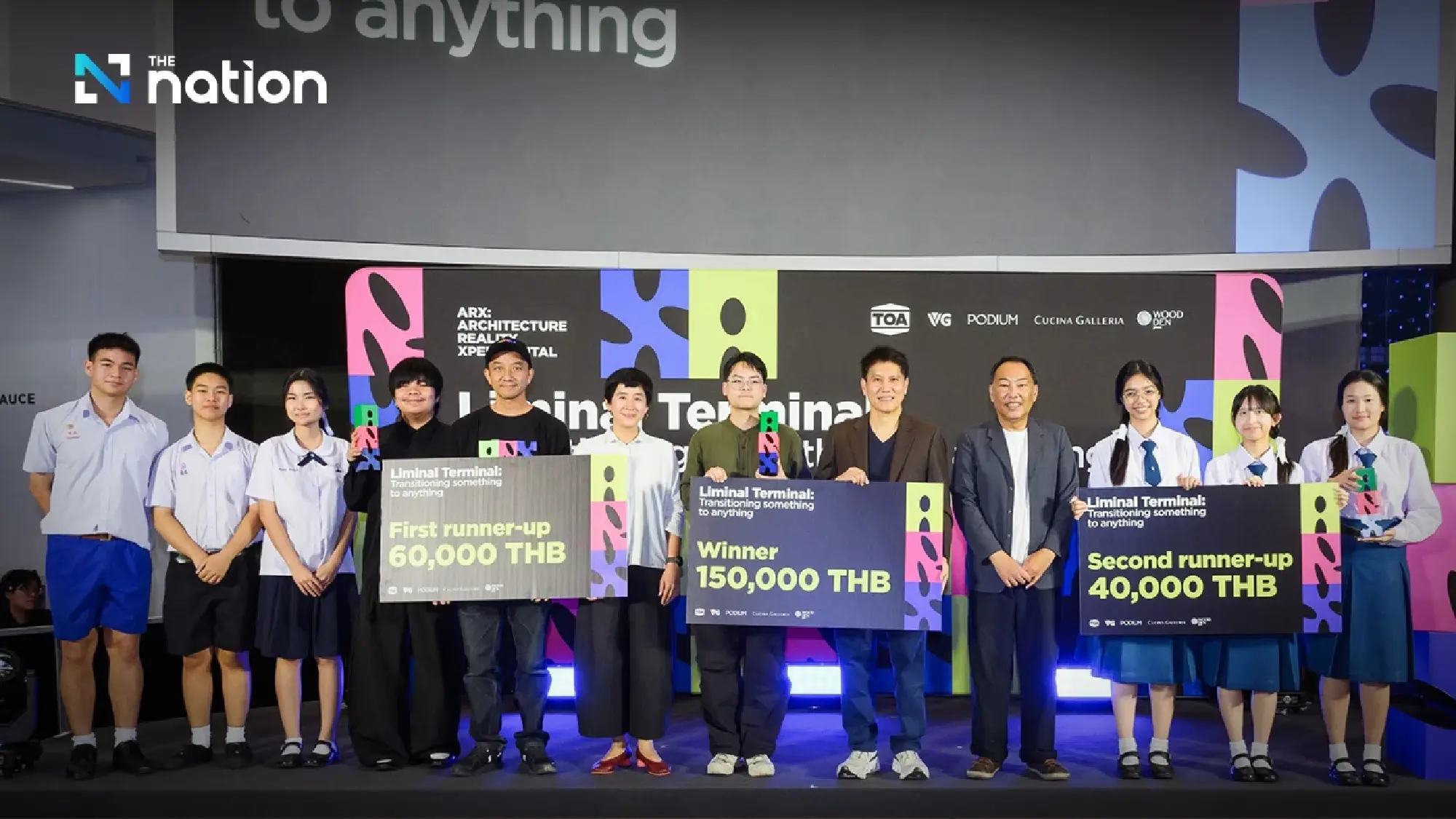 TOA crowns winners of ARX, showcasing Thailand’s next generation of creative architects