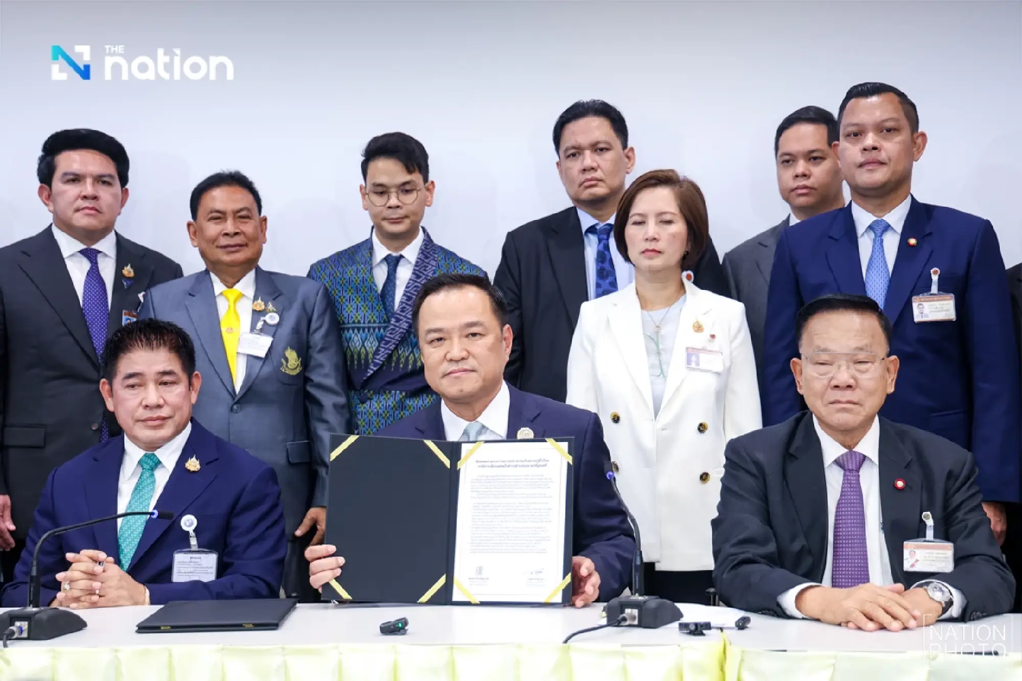 Anutin thanks People’s Party, accepts 5-point MOU to become PM