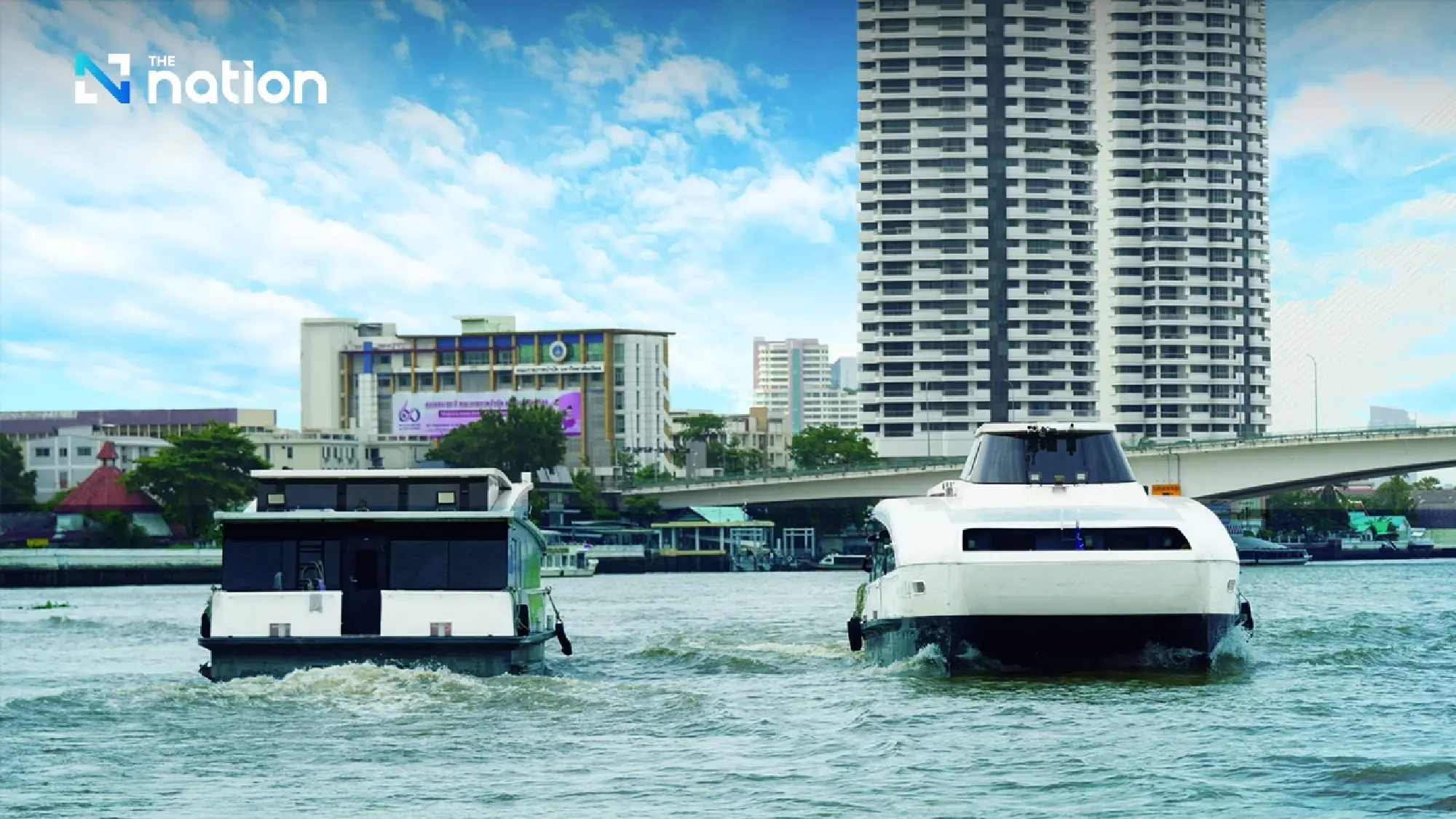 Marine Department and Thai Smile Boat Bolster Transport in Bangkok After Road Collapse