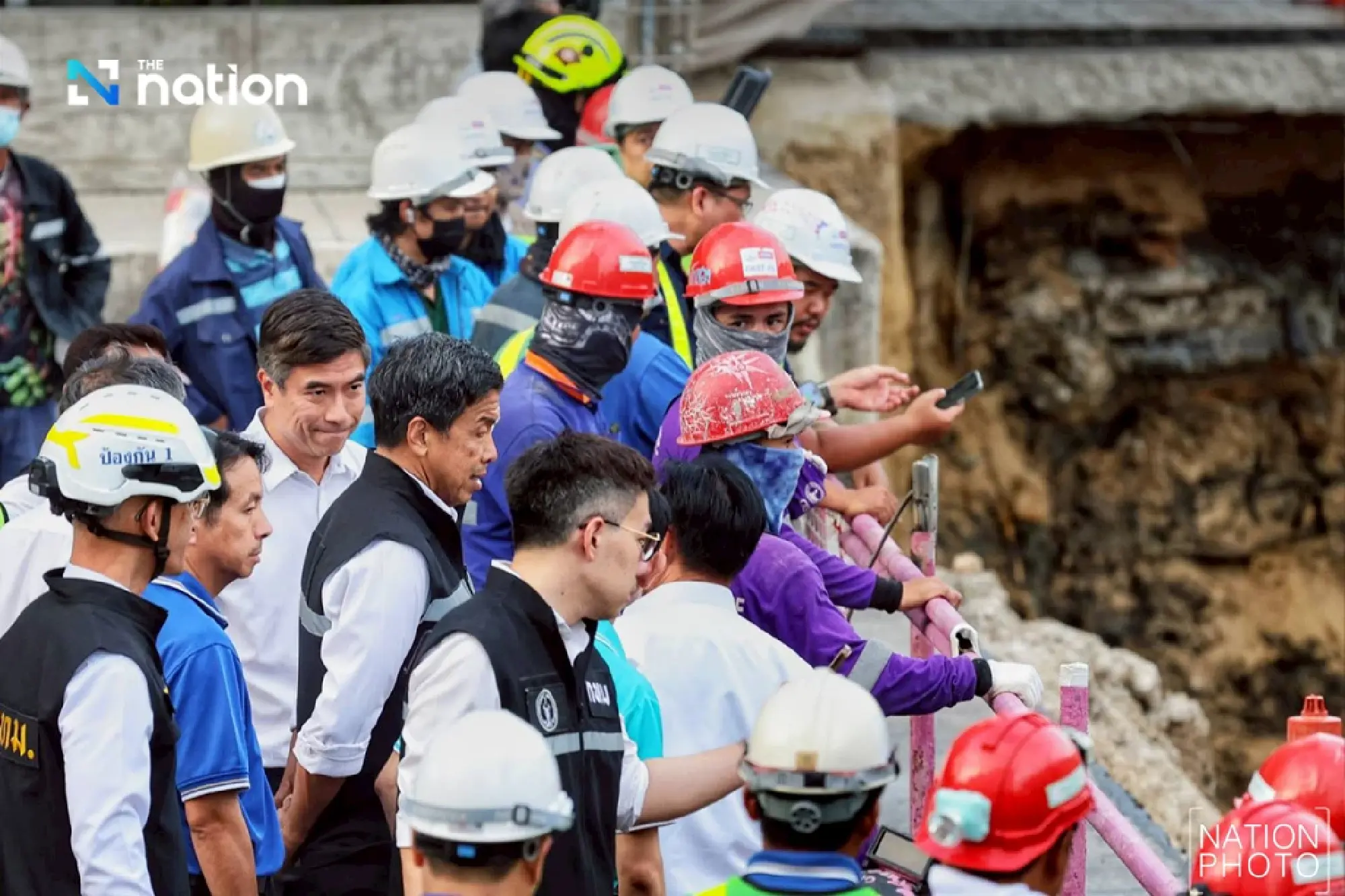 Bangkok Governor reports continued land subsidence at Samsen Police Station, sets plans for prevention