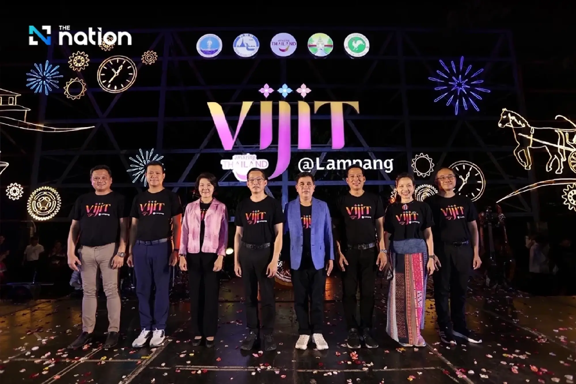 Vijit @Lampang dazzles with 13 spectacular light and sound displays