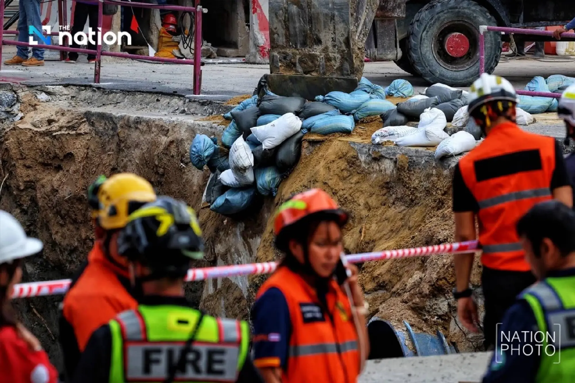 Bangkok Governor reports continued land subsidence at Samsen Police Station, sets plans for prevention