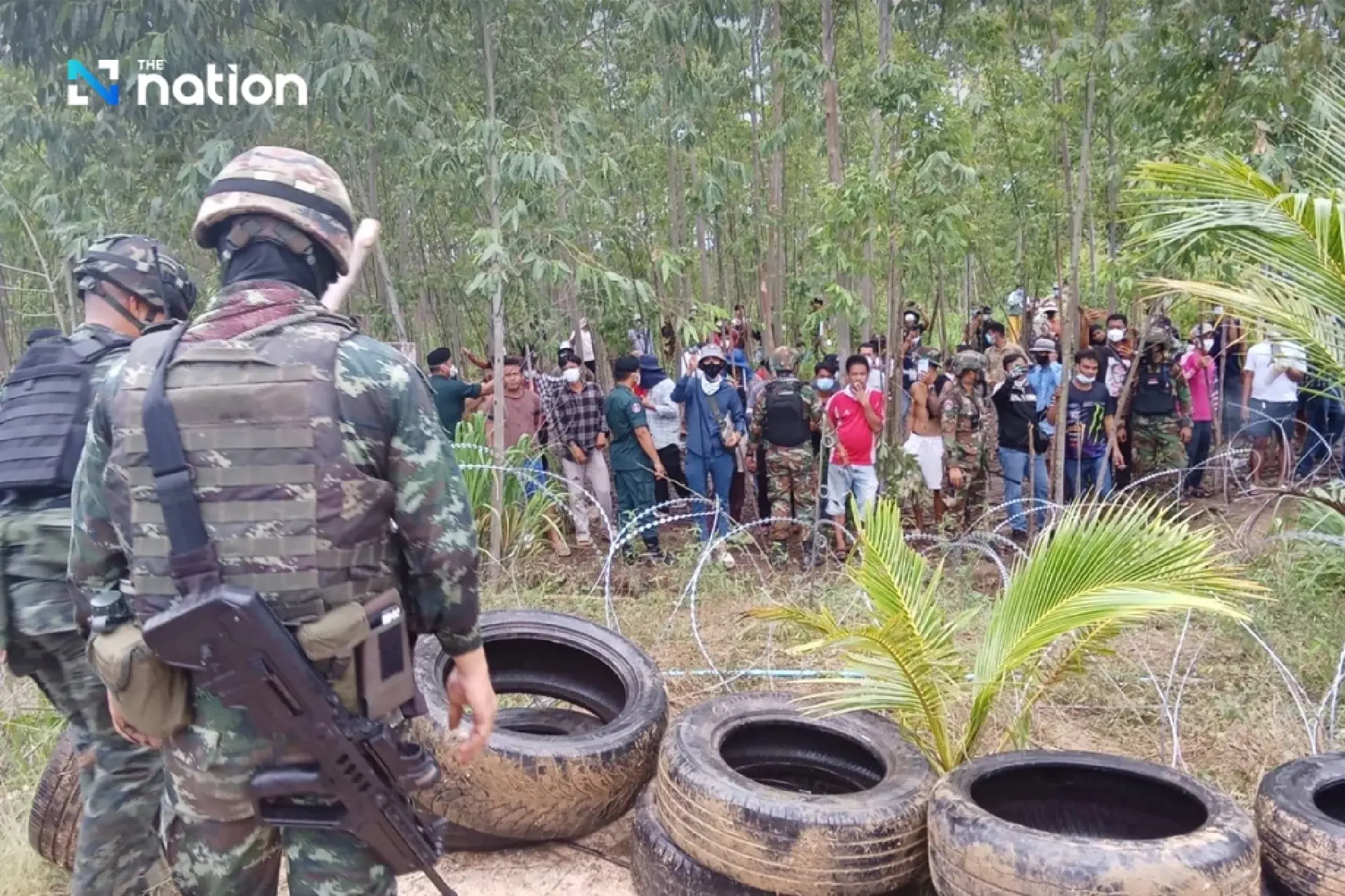 Cambodian protesters escalate unrest at four points along Sa Kaeo border