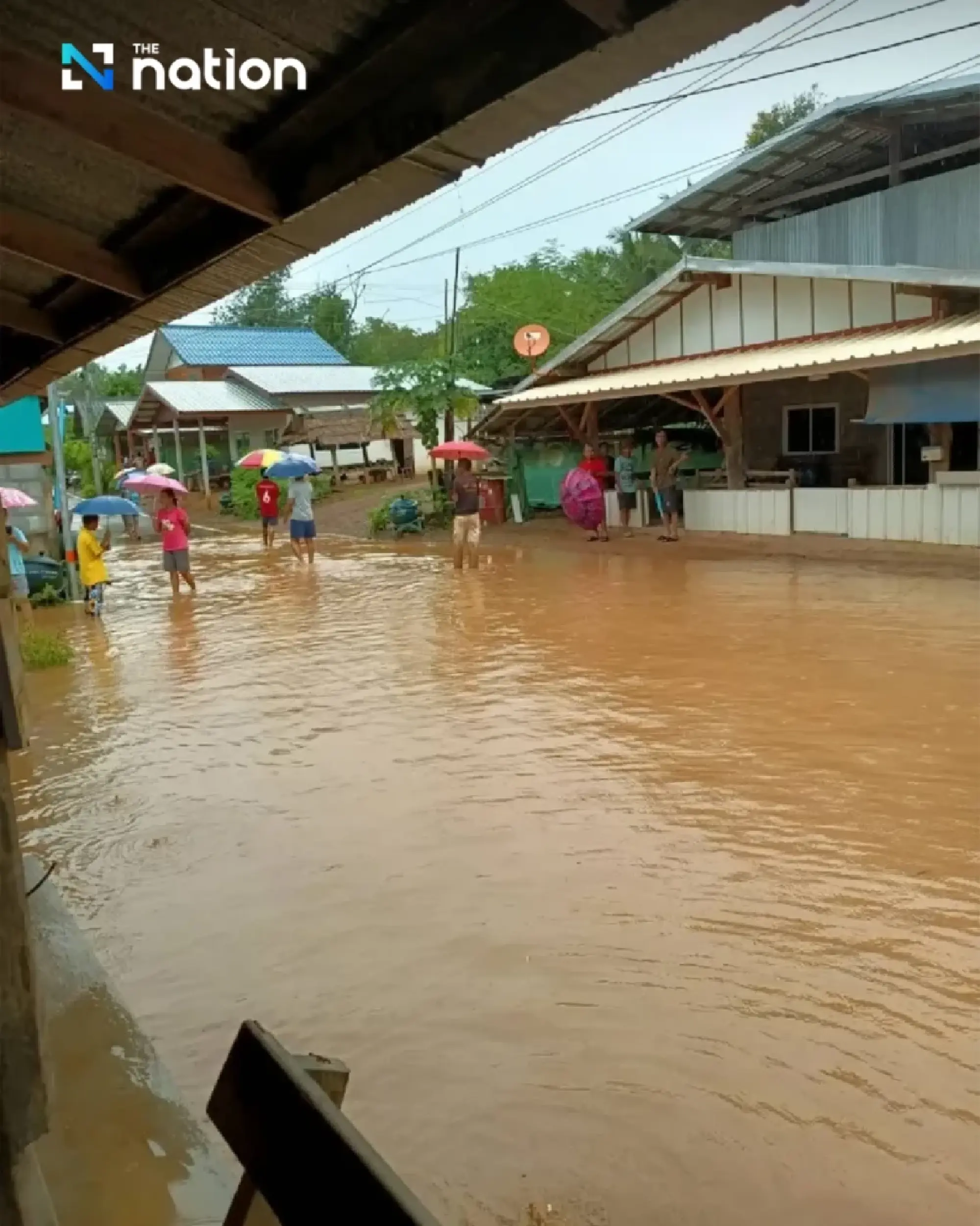 Flood and Landslide Alert Issued for Phetchabun's 9 Districts