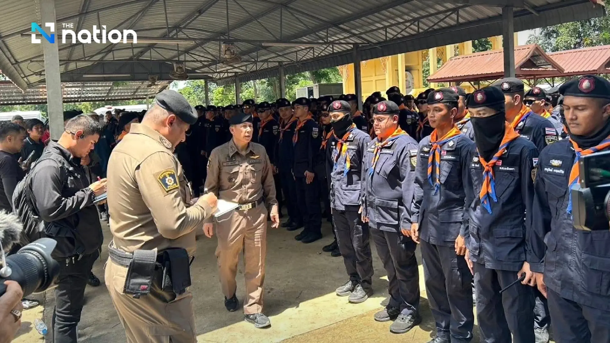 1,400 crowd-control police from five provinces deployed to Sa Kaeo border