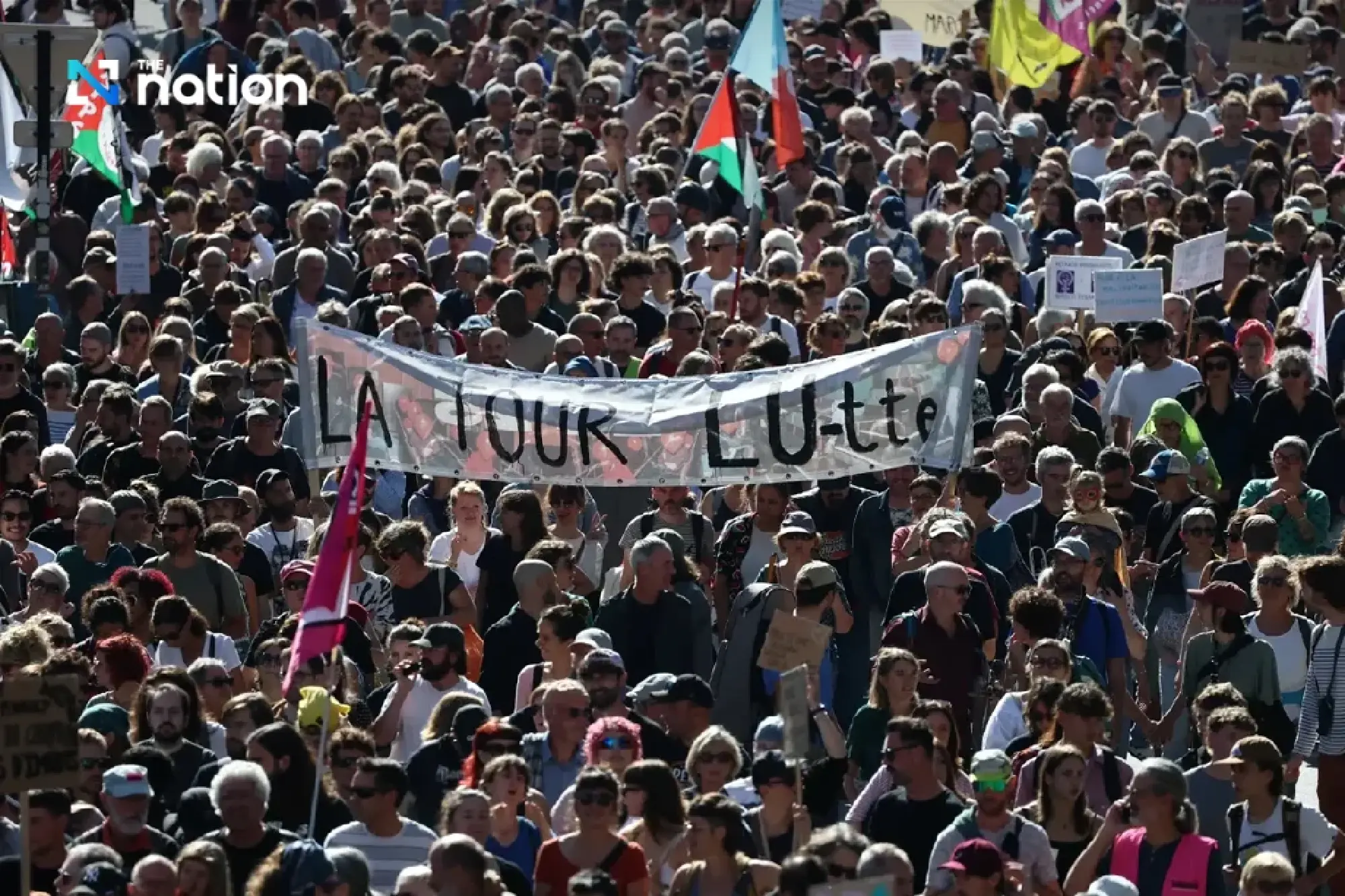 France set for 800,000-strong strike in protest against austerity