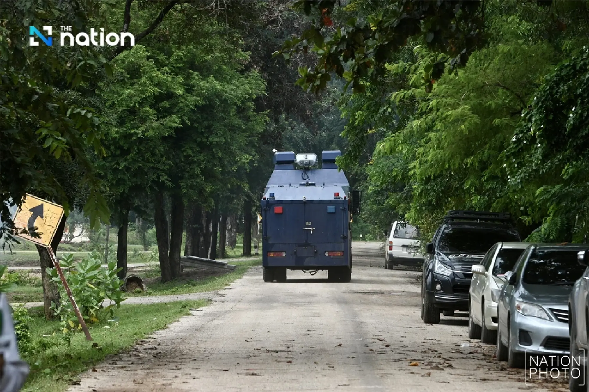 Water trucks deployed in Sa Kaeo to prepare for Cambodian protests