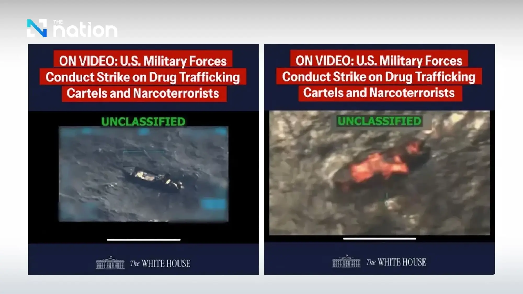 Trump confirms second US strike on Venezuelan drug boat, three killed