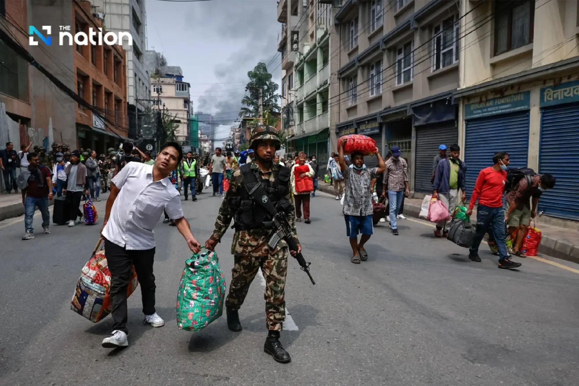 Nepal army tightens control of Kathmandu after riots leave over 20 dead