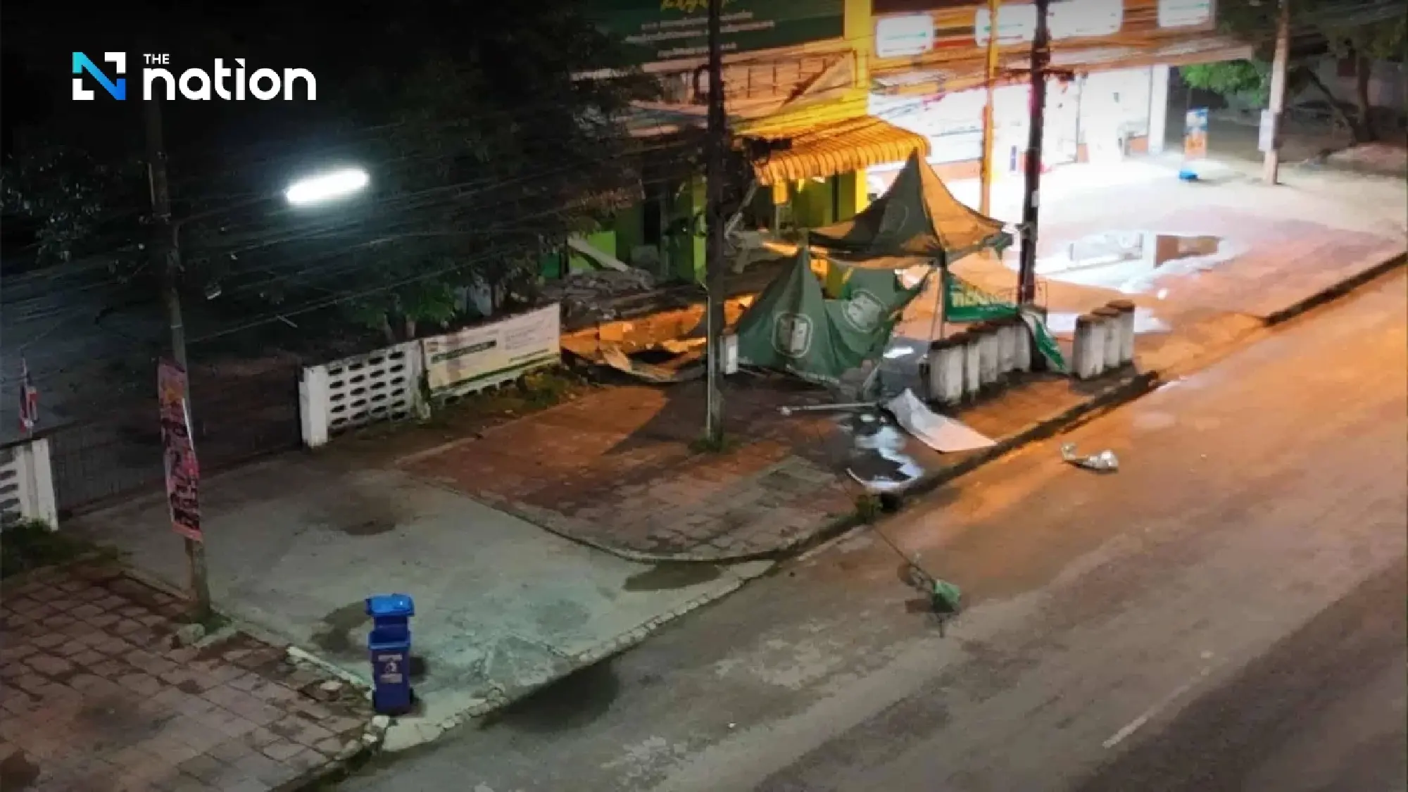 Series of bomb attacks hit Narathiwat, injuring two and damaging vehicles