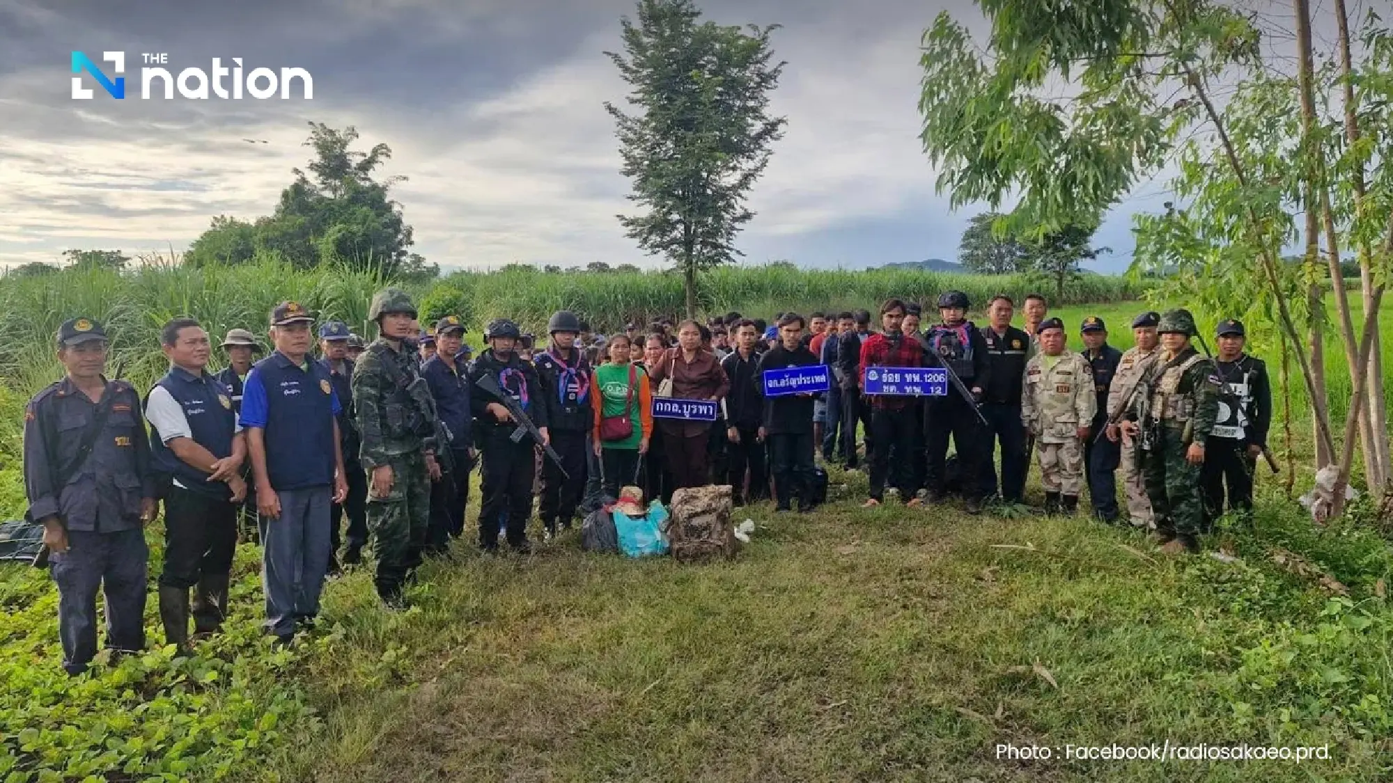 50 Cambodians rounded up sneaking across Sa Kaeo border