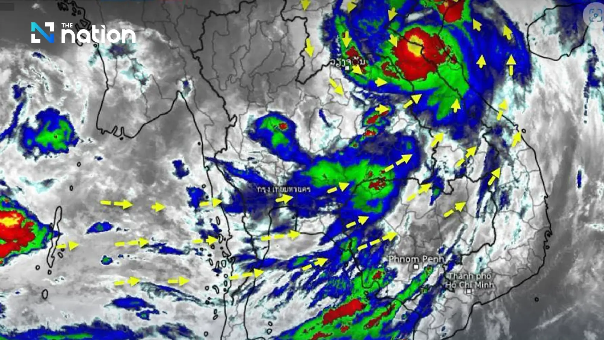 TMD warns of heavy rainfall nationwide, storm Bualoi makes landfall in Vietnam