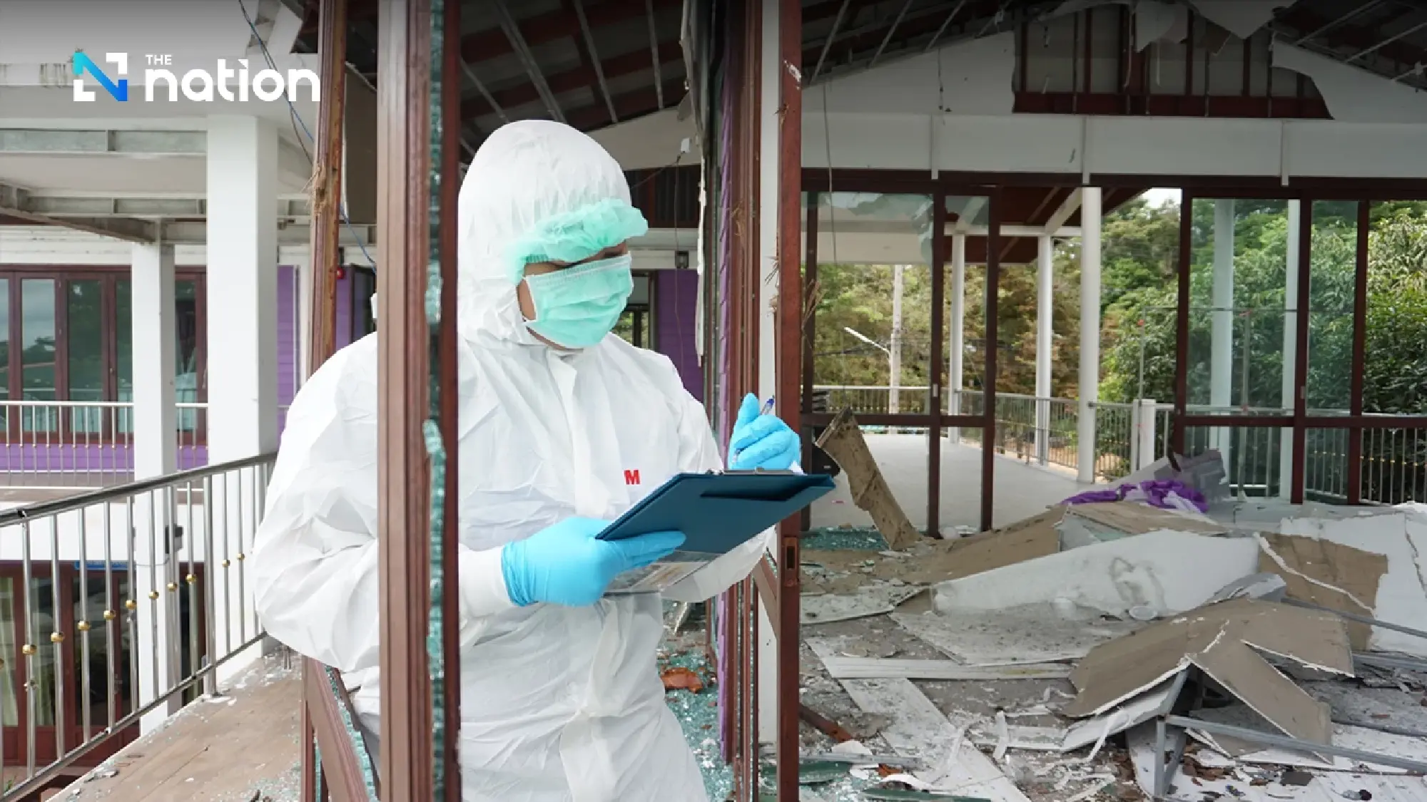 Thai army, forensic experts collect evidence of artillery strike on Surin hospital