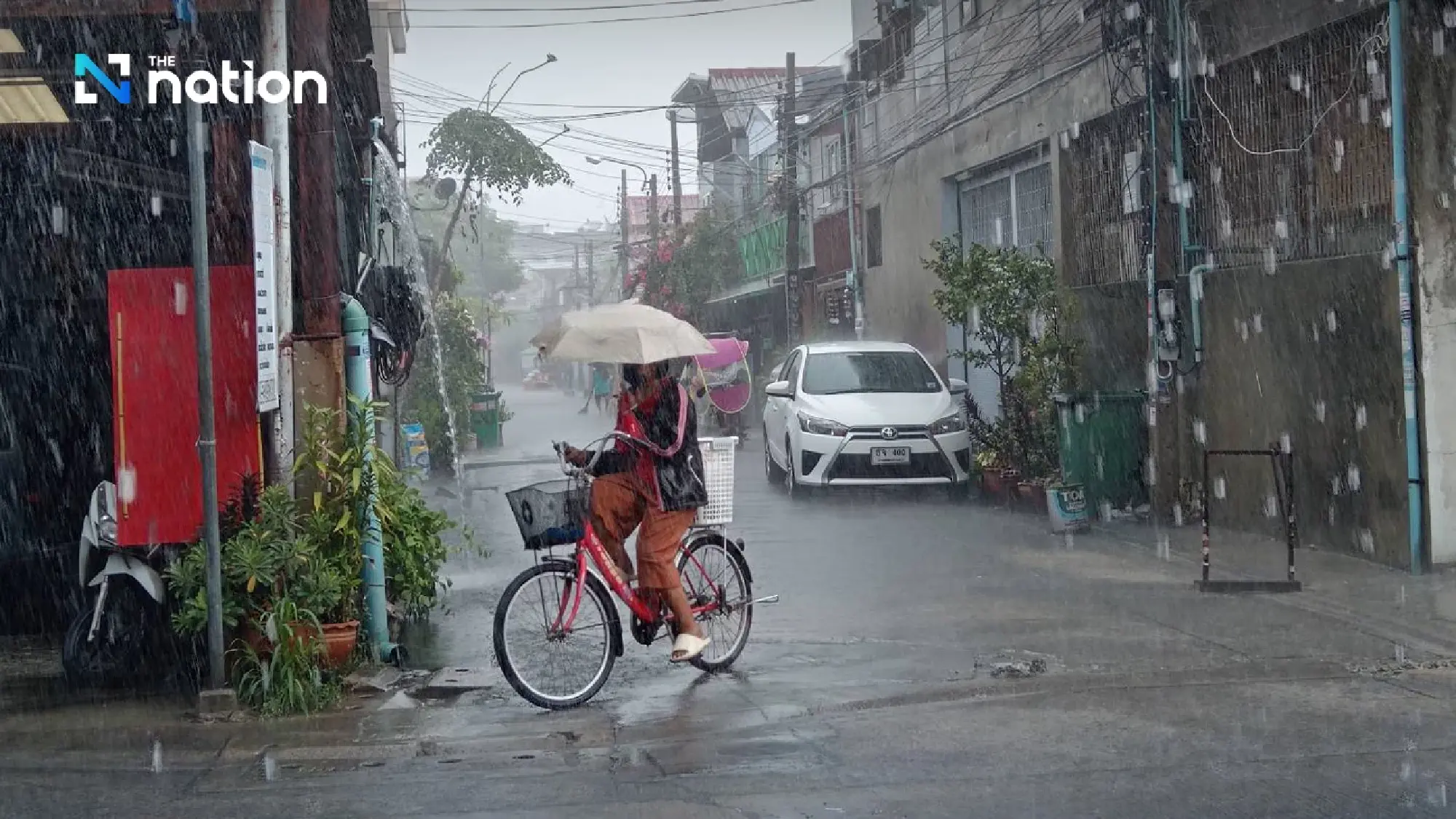 Heavy rain warnings issued as monsoon strengthens, tropical storm approaching
