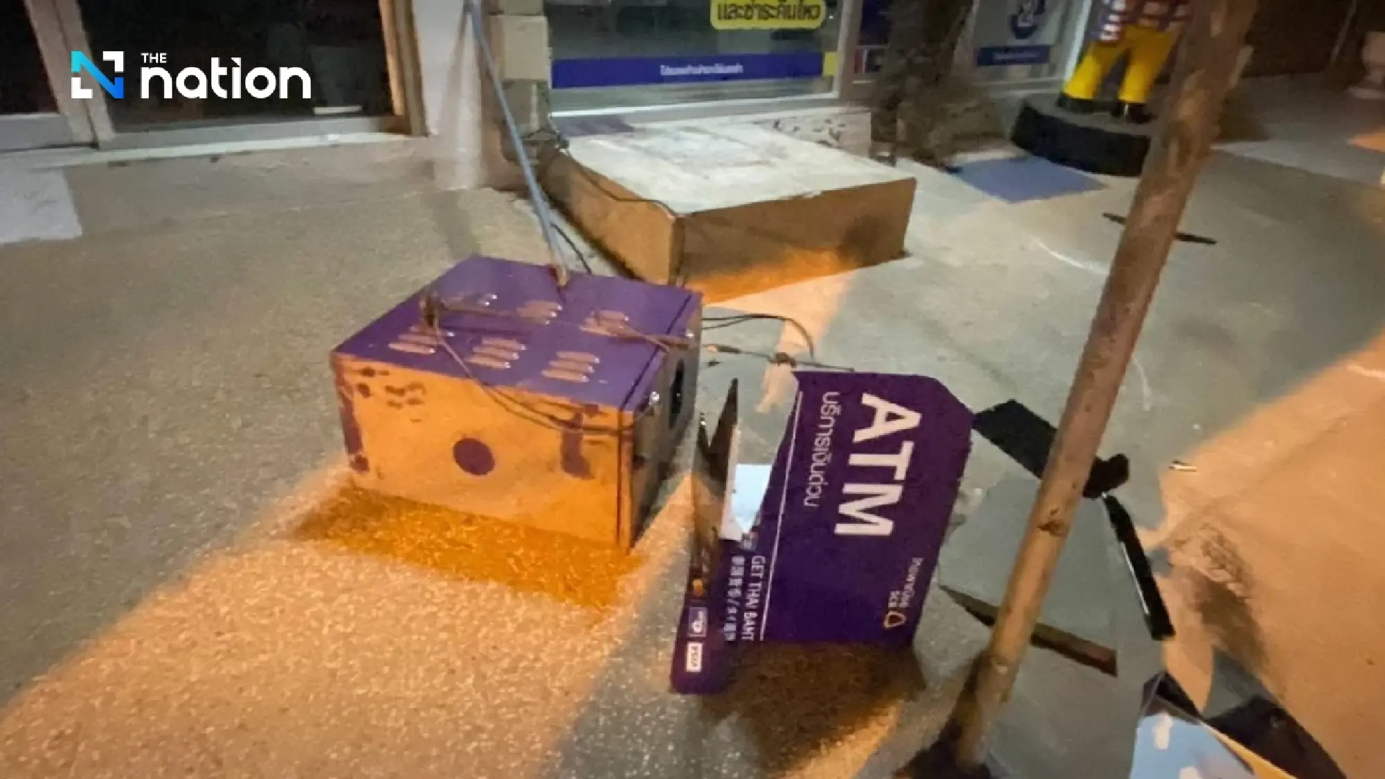 Dutchman arrested for allegedly stealing ATM machine in Khon Kaen