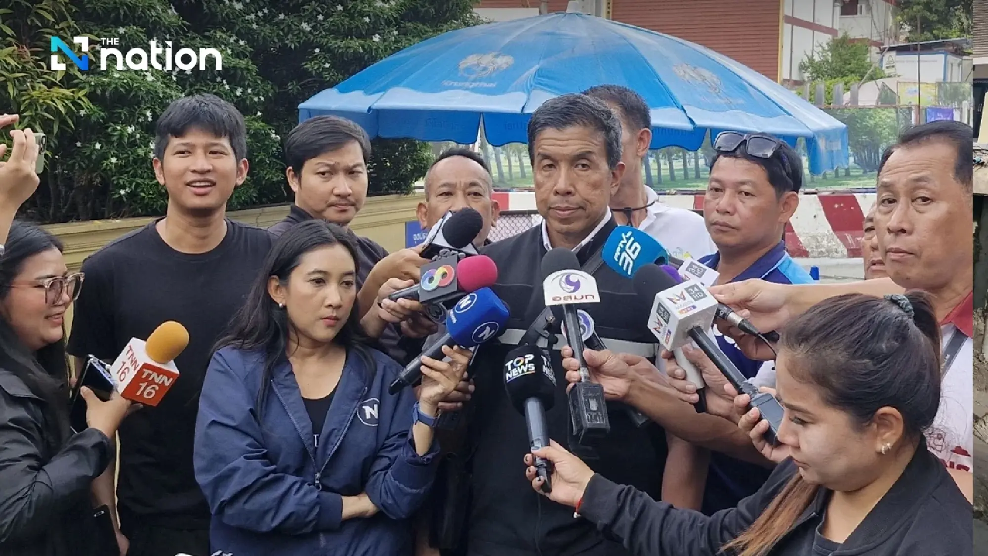 Chadchart confirms restoration of Samsen Road by October 8, outlines reinforcement plans