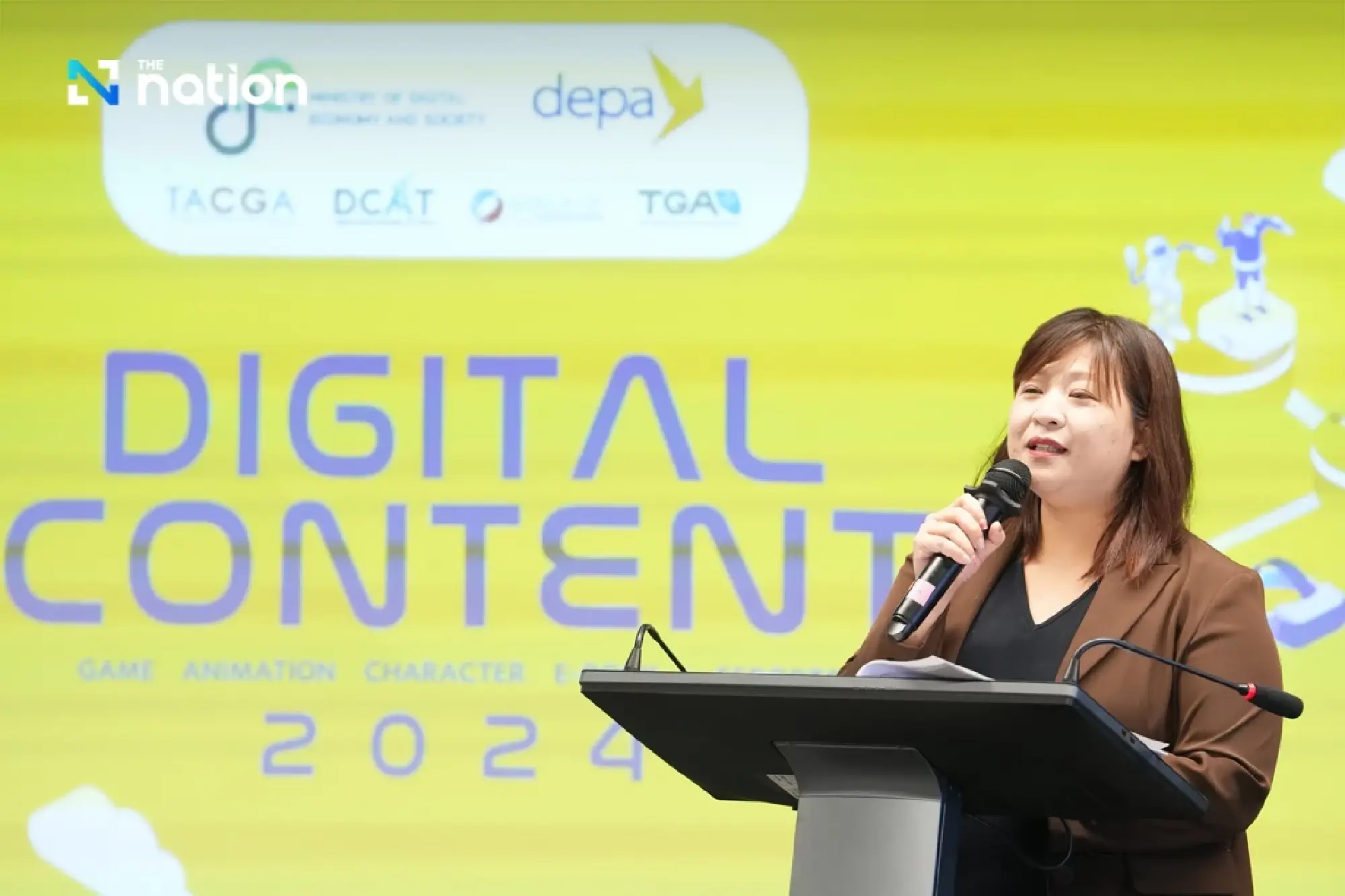 Thai Digital Content Industry Reaches THB50.6 Billion in 2024