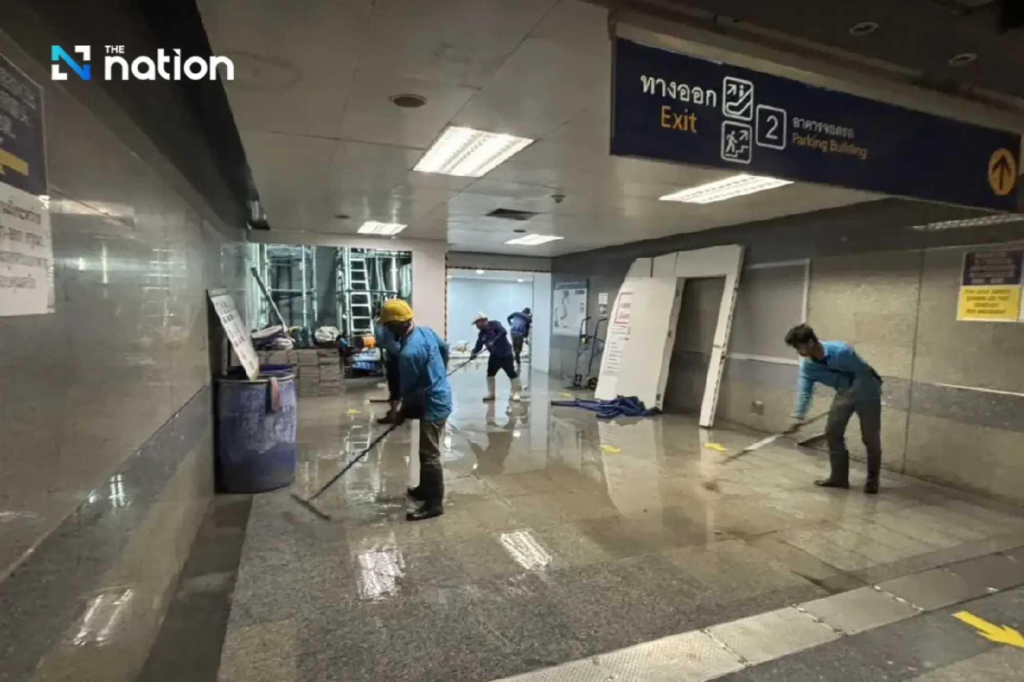 MRTA explains flooding at MRT Cultural Centre station caused by construction link