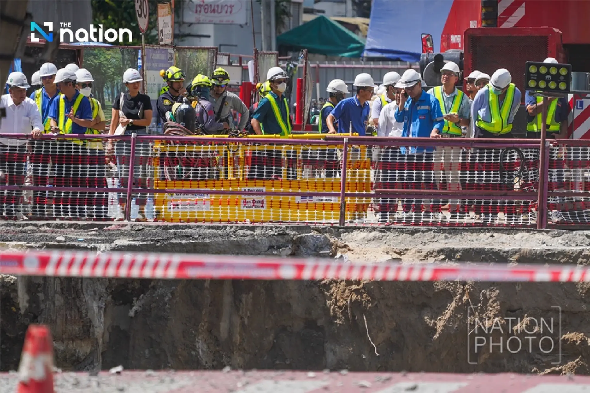 MRTA addresses road subsidence at Vajira Hospital, vows to restore traffic within 14 days