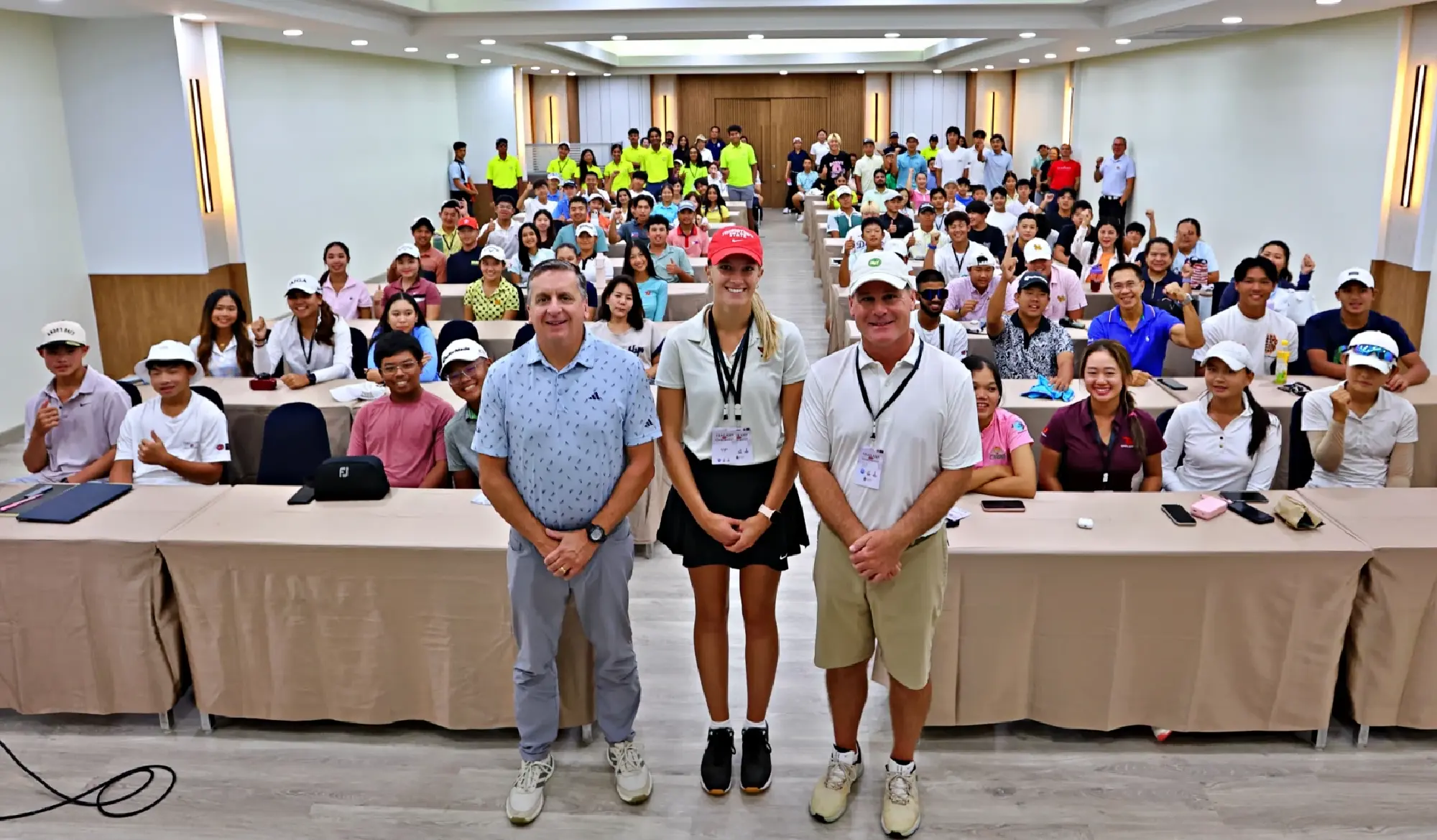 Junior golfers from 13 nations tee off in Thailand