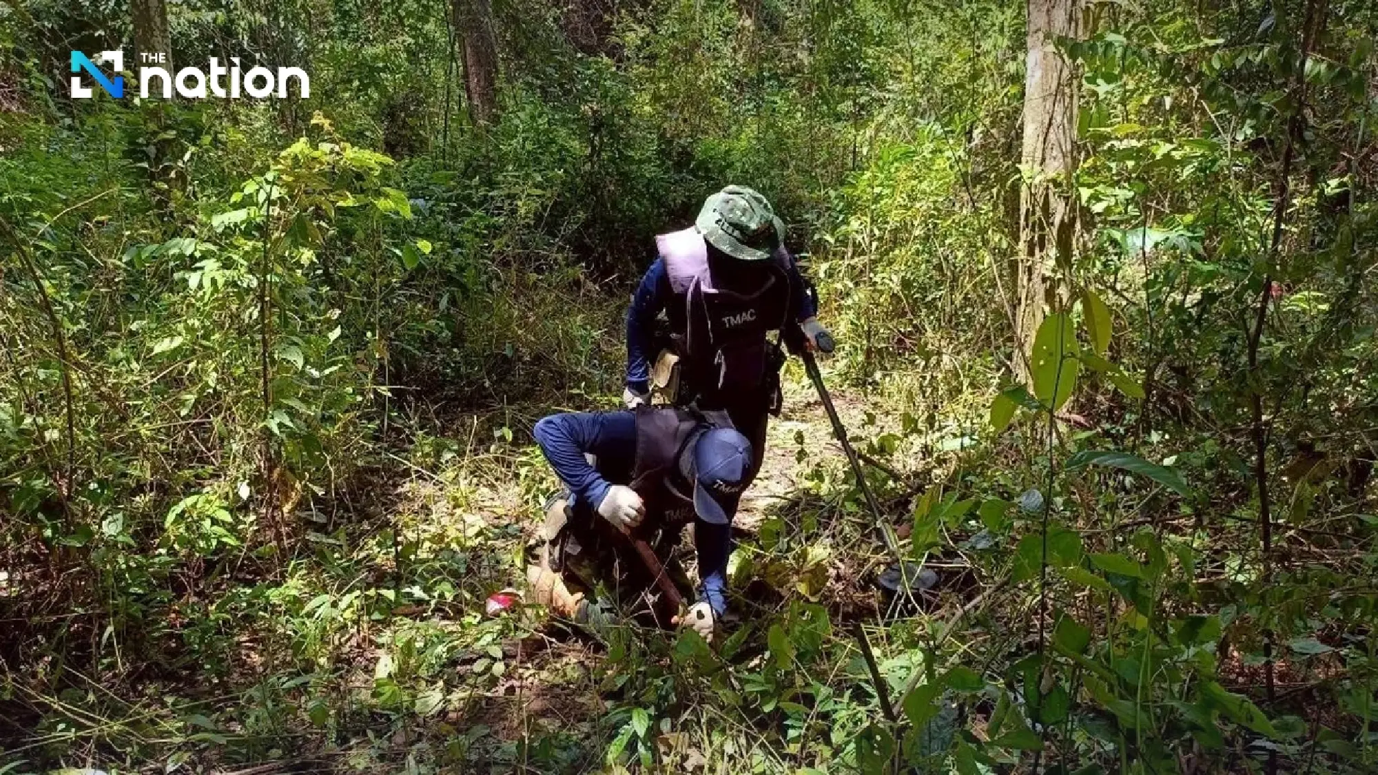 TMAC clears nearly 3,000 landmines and explosives in Phu Makua, Chong An Ma, and Chong Bok areas